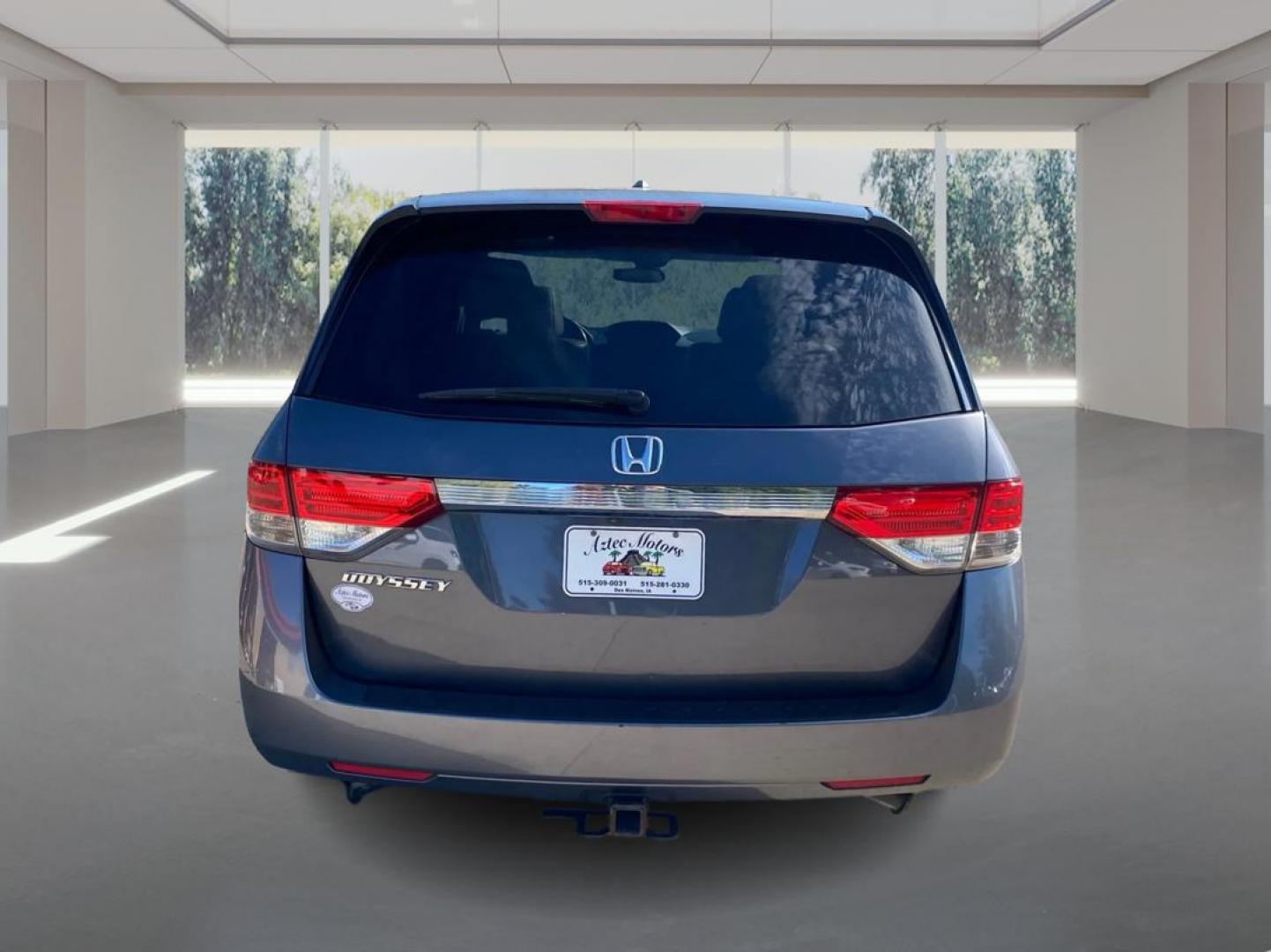 2016 GRAY HONDA ODYSSEY EXL (5FNRL5H68GB) with an 3.5L engine, Automatic transmission, located at 908 SE 14th Street, Des Moines, IA, 50317, (515) 281-0330, 41.580303, -93.597046 - Photo#3