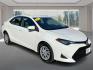 2018 WHITE TOYOTA COROLLA L (5YFBURHE5JP) with an 1.8L engine, Continuously Variable transmission, located at 908 SE 14th Street, Des Moines, IA, 50317, (515) 281-0330, 41.580303, -93.597046 - Photo#0