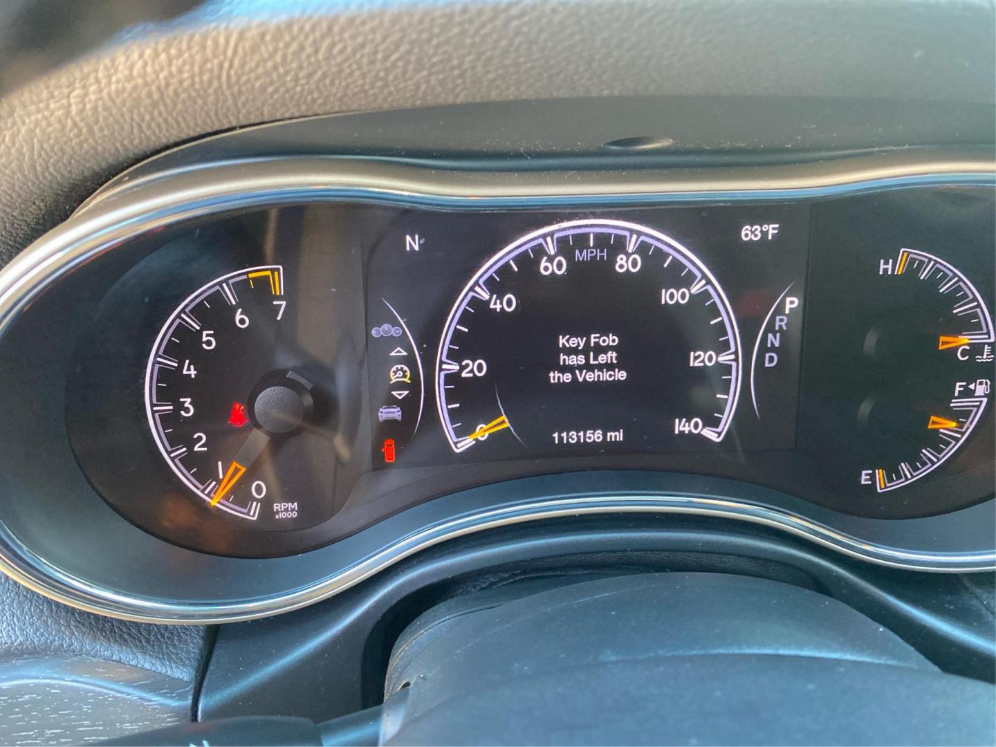 2016 BLACK JEEP GRAND CHEROKEE LAREDO (1C4RJFAG3GC) with an 3.6L engine, Automatic transmission, located at 908 SE 14th Street, Des Moines, IA, 50317, (515) 281-0330, 41.580303, -93.597046 - Photo#15