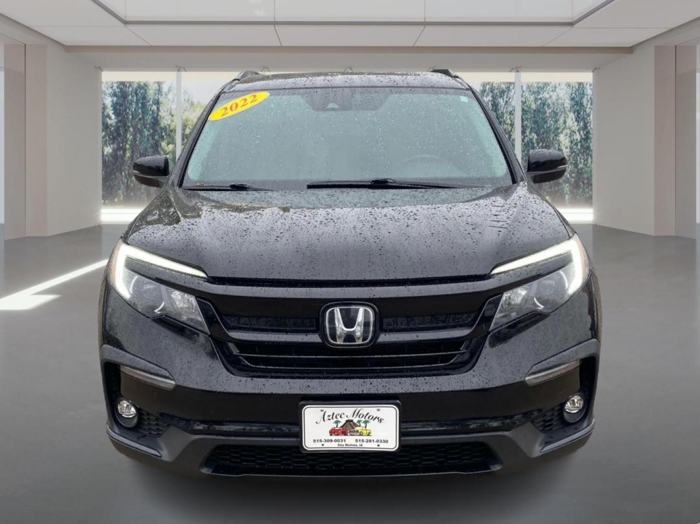 2022 BLACK HONDA PILOT SE (5FNYF6H23NB) with an 3.5L engine, Automatic transmission, located at 908 SE 14th Street, Des Moines, IA, 50317, (515) 281-0330, 41.580303, -93.597046 - Photo#6