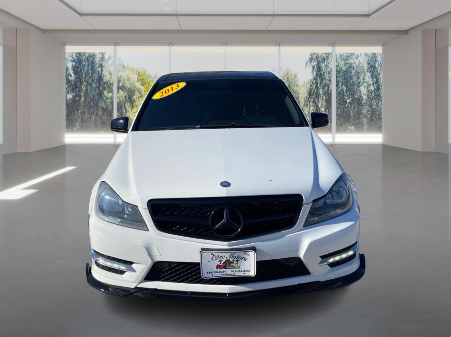 2013 WHITE MERCEDES-BENZ C-CLASS C300 4MATIC (WDDGF8AB5DA) with an 3.5L engine, Automatic transmission, located at 908 SE 14th Street, Des Moines, IA, 50317, (515) 281-0330, 41.580303, -93.597046 - Photo#6