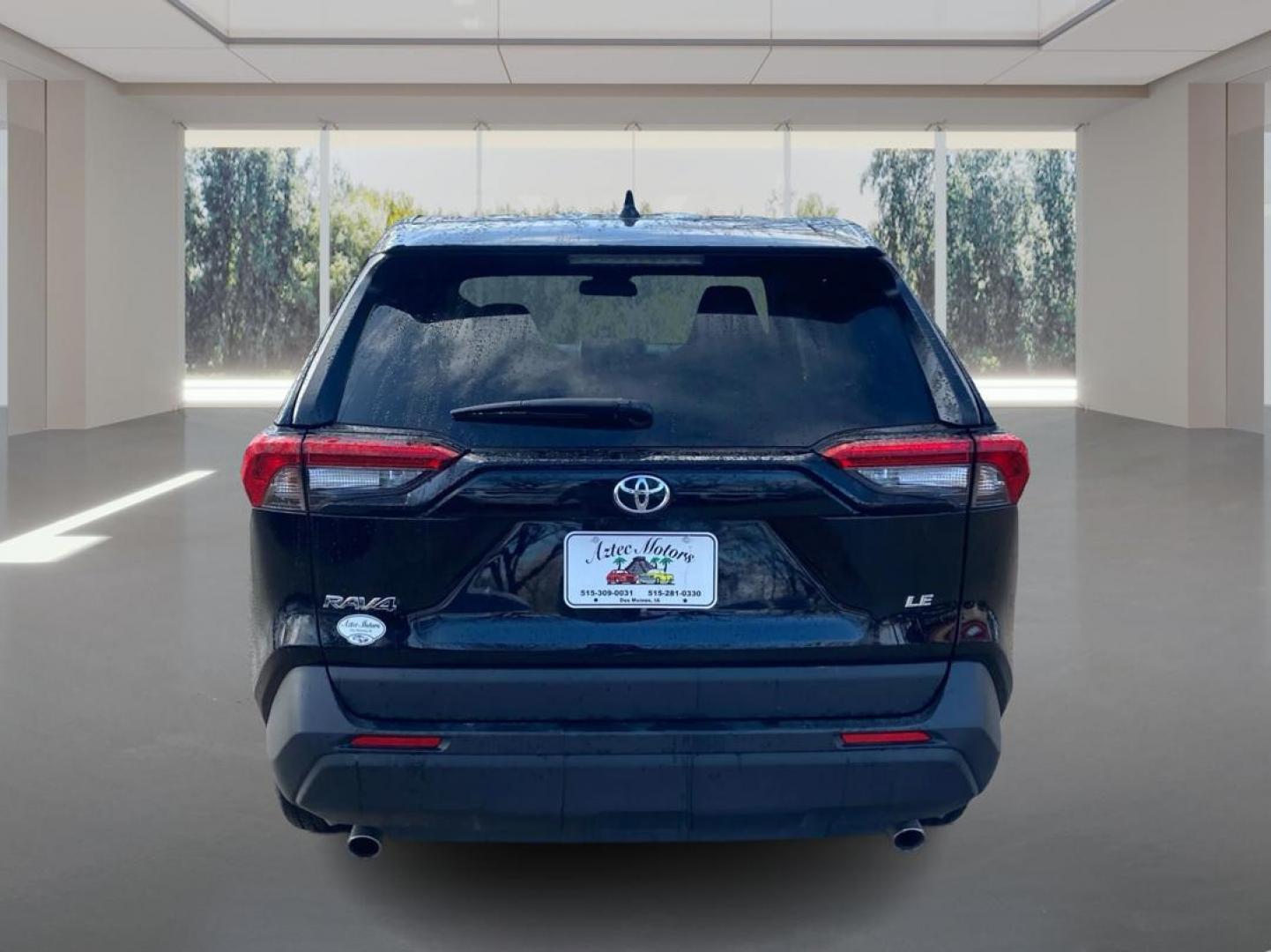 2025 BLACK TOYOTA RAV4 LE (2T3H1RFV0SW) with an 2.5L engine, Automatic transmission, located at 908 SE 14th Street, Des Moines, IA, 50317, (515) 281-0330, 41.580303, -93.597046 - Photo#3