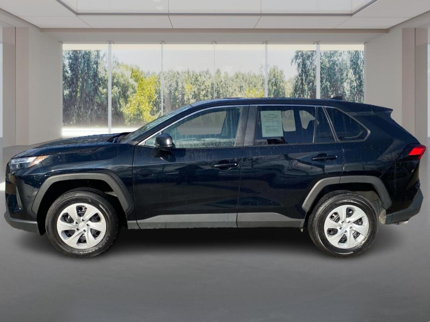 2025 BLACK TOYOTA RAV4 LE (2T3H1RFV0SW) with an 2.5L engine, Automatic transmission, located at 908 SE 14th Street, Des Moines, IA, 50317, (515) 281-0330, 41.580303, -93.597046 - Photo#5