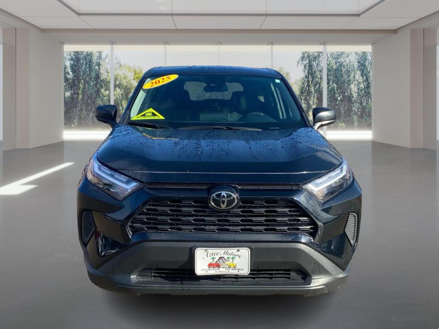 2025 BLACK TOYOTA RAV4 LE (2T3H1RFV0SW) with an 2.5L engine, Automatic transmission, located at 908 SE 14th Street, Des Moines, IA, 50317, (515) 281-0330, 41.580303, -93.597046 - Photo#6