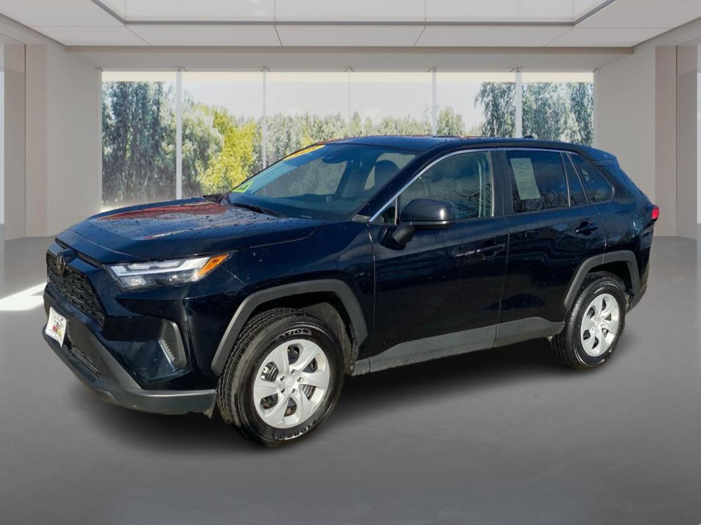 2025 BLACK TOYOTA RAV4 LE (2T3H1RFV0SW) with an 2.5L engine, Automatic transmission, located at 908 SE 14th Street, Des Moines, IA, 50317, (515) 281-0330, 41.580303, -93.597046 - Photo#7