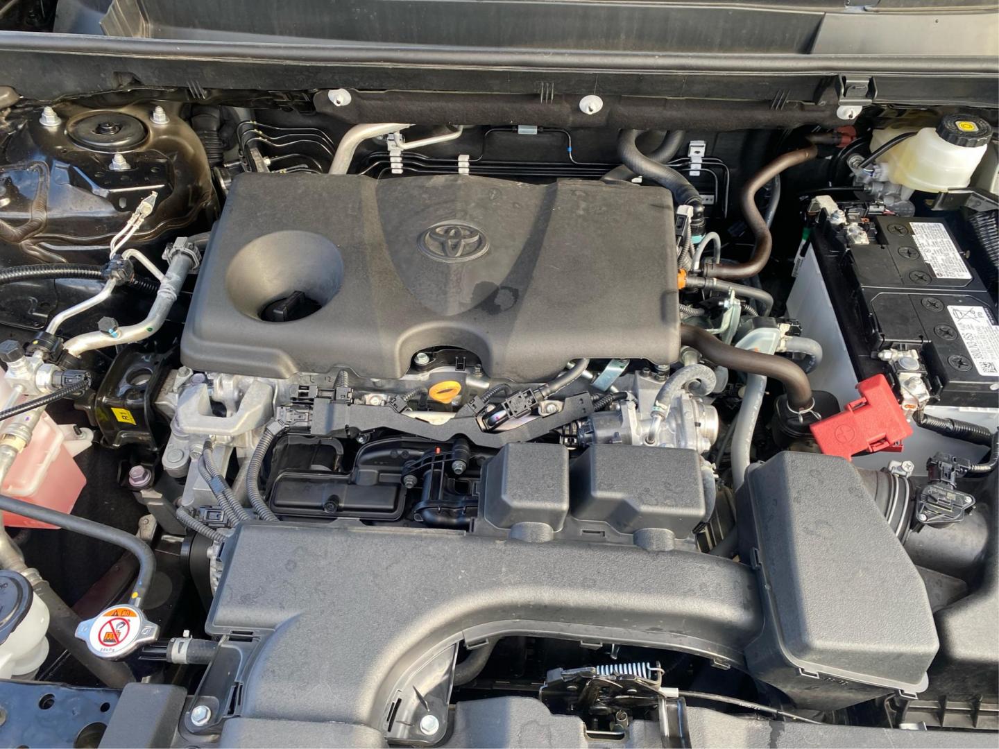 2025 BLACK TOYOTA RAV4 LE (2T3H1RFV0SW) with an 2.5L engine, Automatic transmission, located at 908 SE 14th Street, Des Moines, IA, 50317, (515) 281-0330, 41.580303, -93.597046 - Photo#10