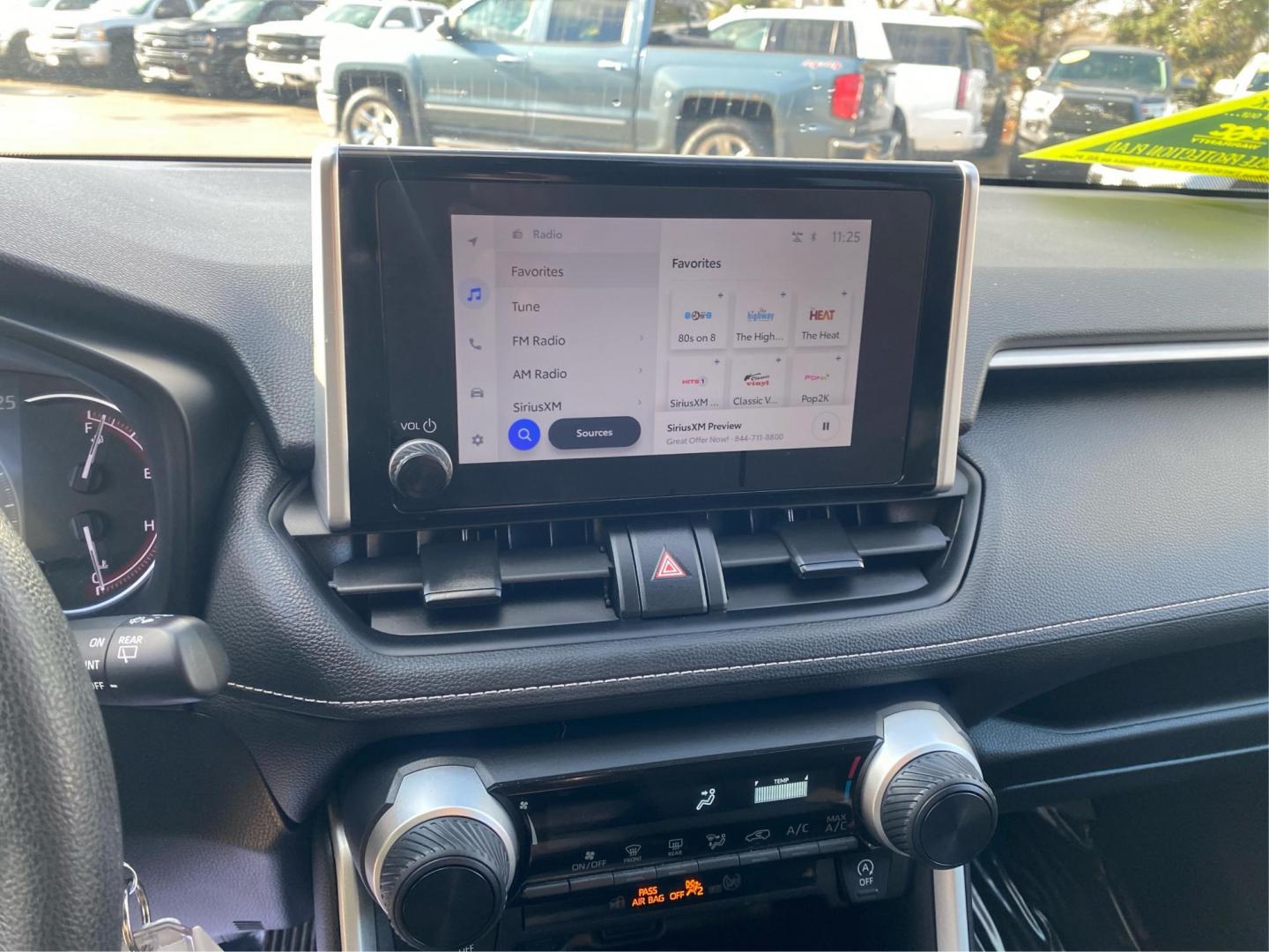 2025 BLACK TOYOTA RAV4 LE (2T3H1RFV0SW) with an 2.5L engine, Automatic transmission, located at 908 SE 14th Street, Des Moines, IA, 50317, (515) 281-0330, 41.580303, -93.597046 - Photo#13