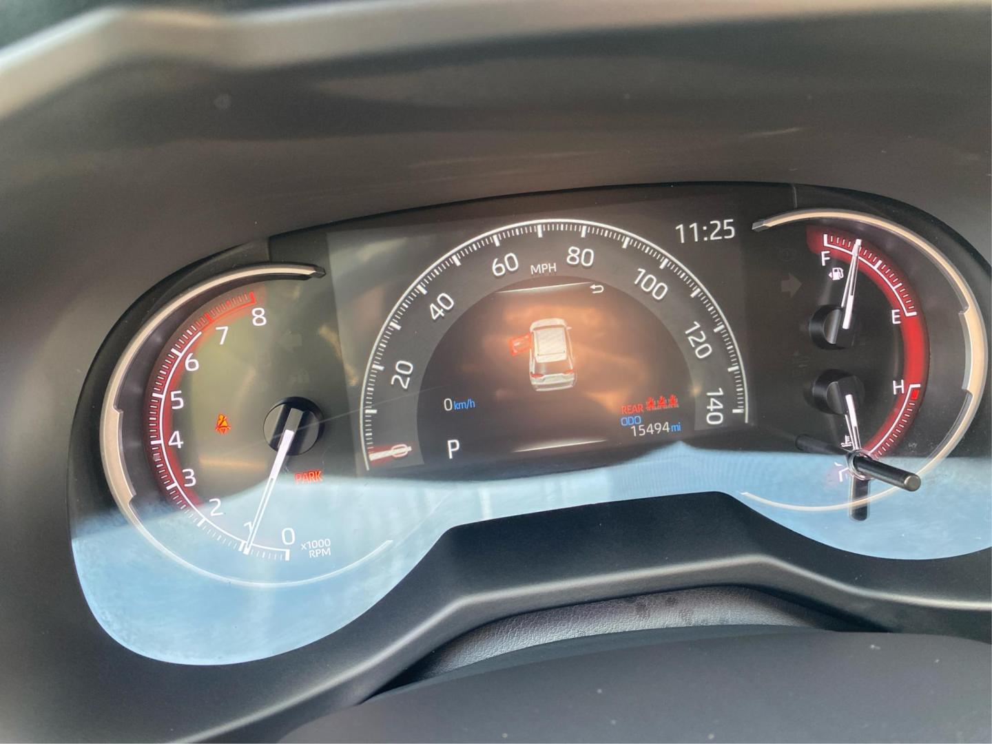 2025 BLACK TOYOTA RAV4 LE (2T3H1RFV0SW) with an 2.5L engine, Automatic transmission, located at 908 SE 14th Street, Des Moines, IA, 50317, (515) 281-0330, 41.580303, -93.597046 - Photo#15