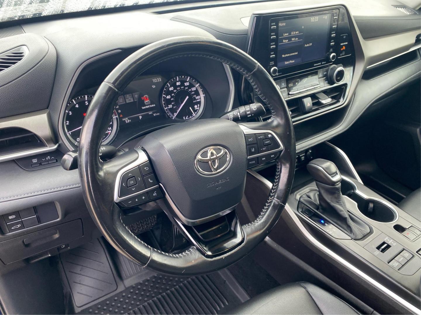 2021 BLUE TOYOTA HIGHLANDER XLE (5TDGZRBH4MS) with an 3.5L engine, Automatic transmission, located at 908 SE 14th Street, Des Moines, IA, 50317, (515) 281-0330, 41.580303, -93.597046 - Photo#16