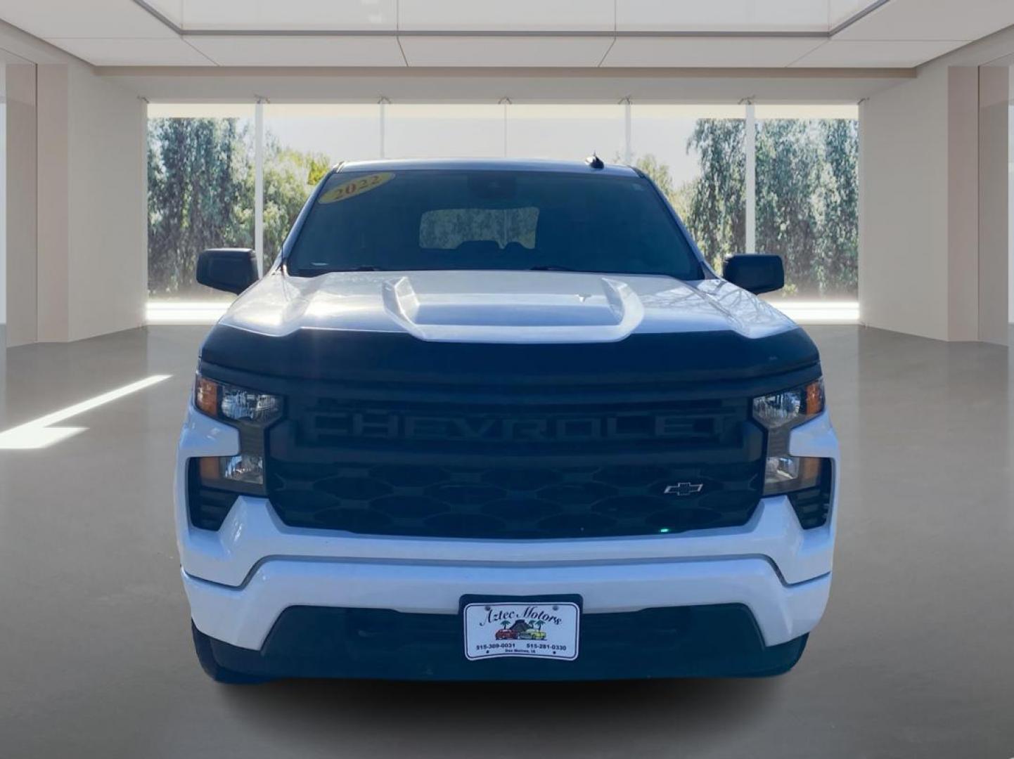2022 WHITE CHEVROLET SILVERADO 1500 CUSTOM (1GCPDBEK8NZ) with an 2.7L engine, Automatic transmission, located at 908 SE 14th Street, Des Moines, IA, 50317, (515) 281-0330, 41.580303, -93.597046 - Photo#6