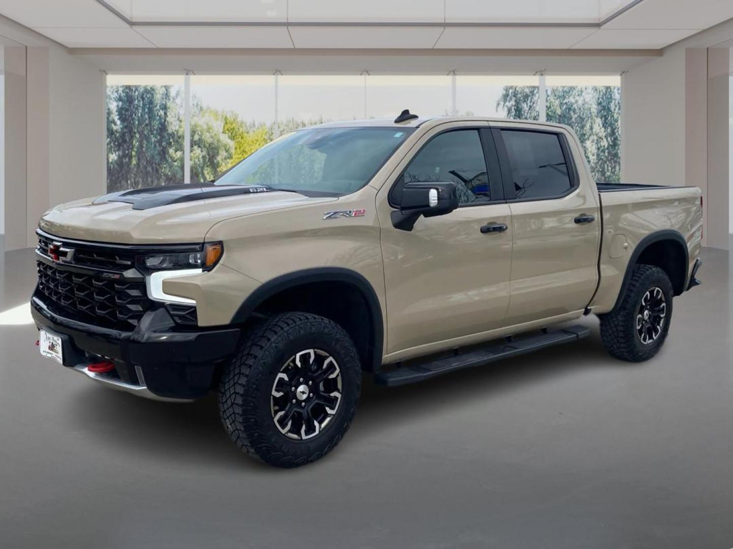 2022 TAN CHEVROLET SILVERADO 1500 ZR2 (3GCUDHEL4NG) with an 6.2L engine, Automatic transmission, located at 908 SE 14th Street, Des Moines, IA, 50317, (515) 281-0330, 41.580303, -93.597046 - Photo#7