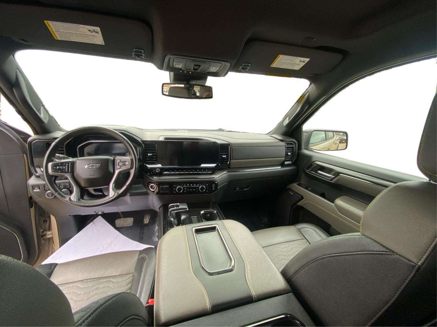 2022 TAN CHEVROLET SILVERADO 1500 ZR2 (3GCUDHEL4NG) with an 6.2L engine, Automatic transmission, located at 908 SE 14th Street, Des Moines, IA, 50317, (515) 281-0330, 41.580303, -93.597046 - Photo#18