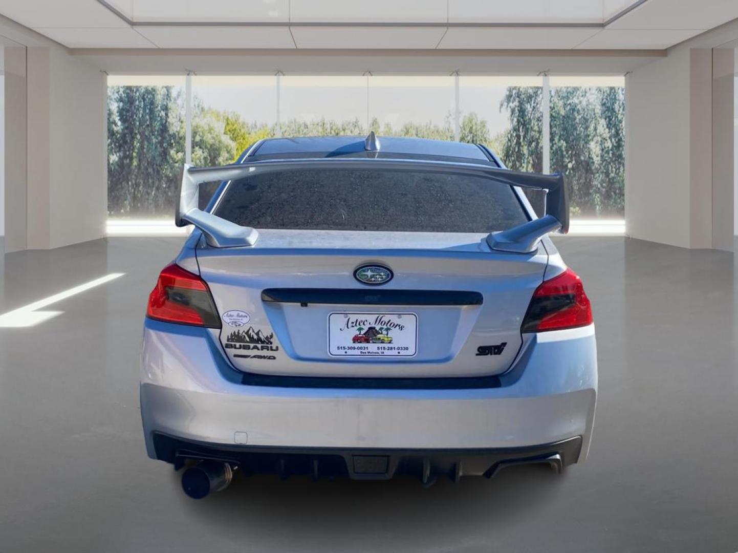 2017 SILVER SUBARU WRX STI (JF1VA2M61H9) with an 2.5L engine, 6-Speed Manual transmission, located at 908 SE 14th Street, Des Moines, IA, 50317, (515) 281-0330, 41.580303, -93.597046 - Photo#3