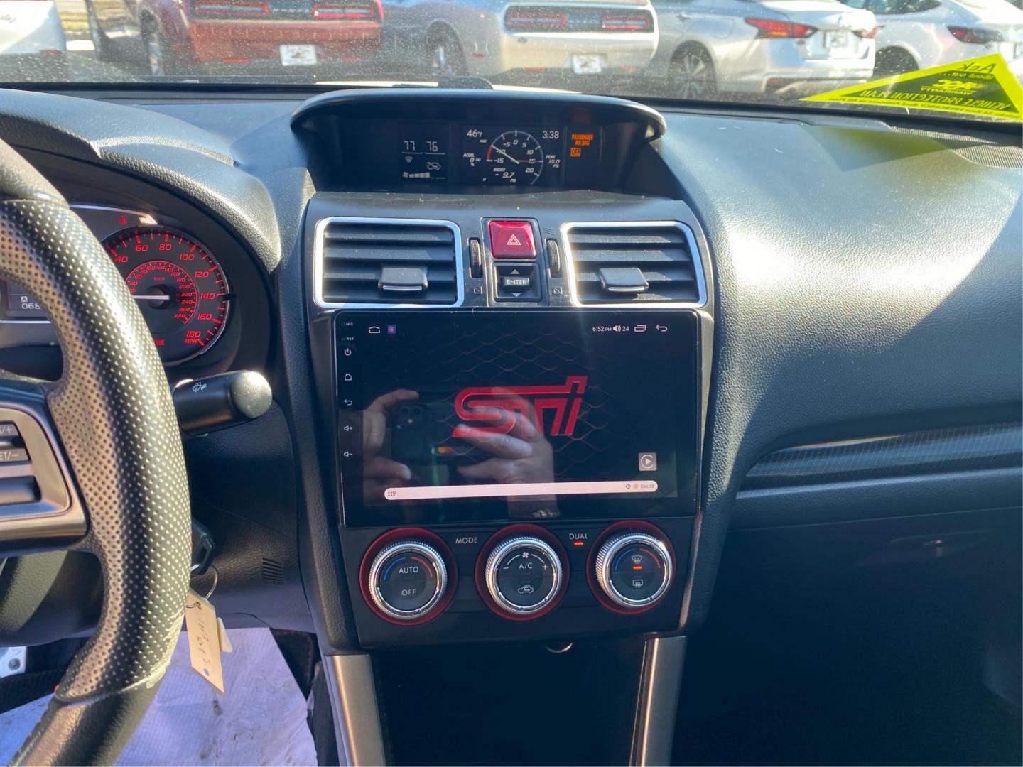 2017 SILVER SUBARU WRX STI (JF1VA2M61H9) with an 2.5L engine, 6-Speed Manual transmission, located at 908 SE 14th Street, Des Moines, IA, 50317, (515) 281-0330, 41.580303, -93.597046 - Photo#12