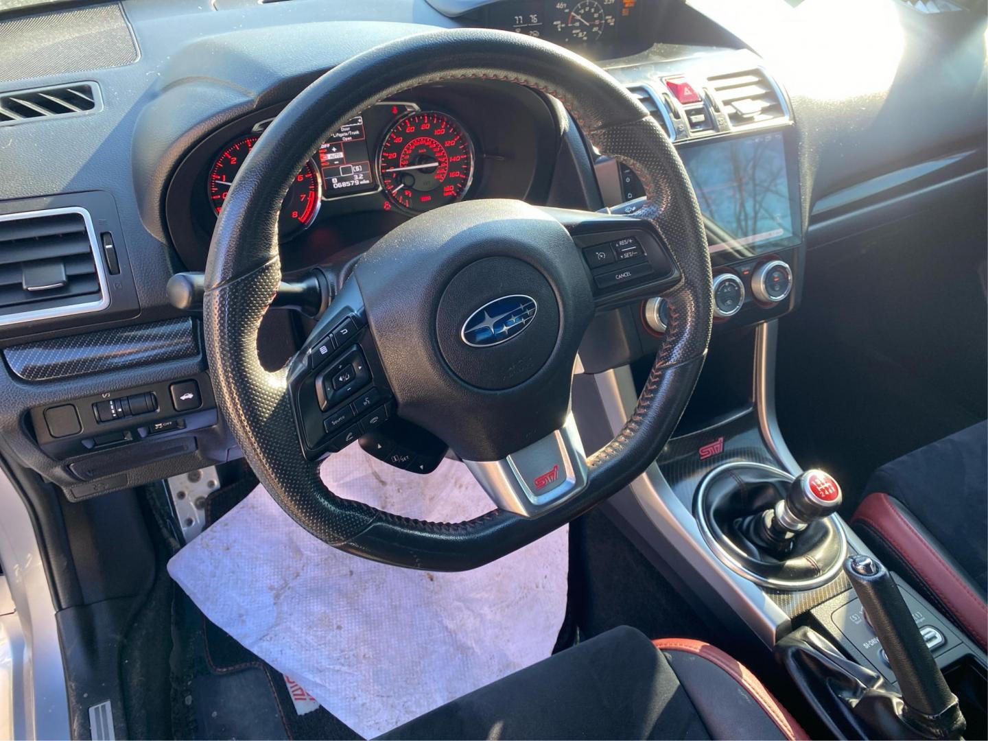 2017 SILVER SUBARU WRX STI (JF1VA2M61H9) with an 2.5L engine, 6-Speed Manual transmission, located at 908 SE 14th Street, Des Moines, IA, 50317, (515) 281-0330, 41.580303, -93.597046 - Photo#15