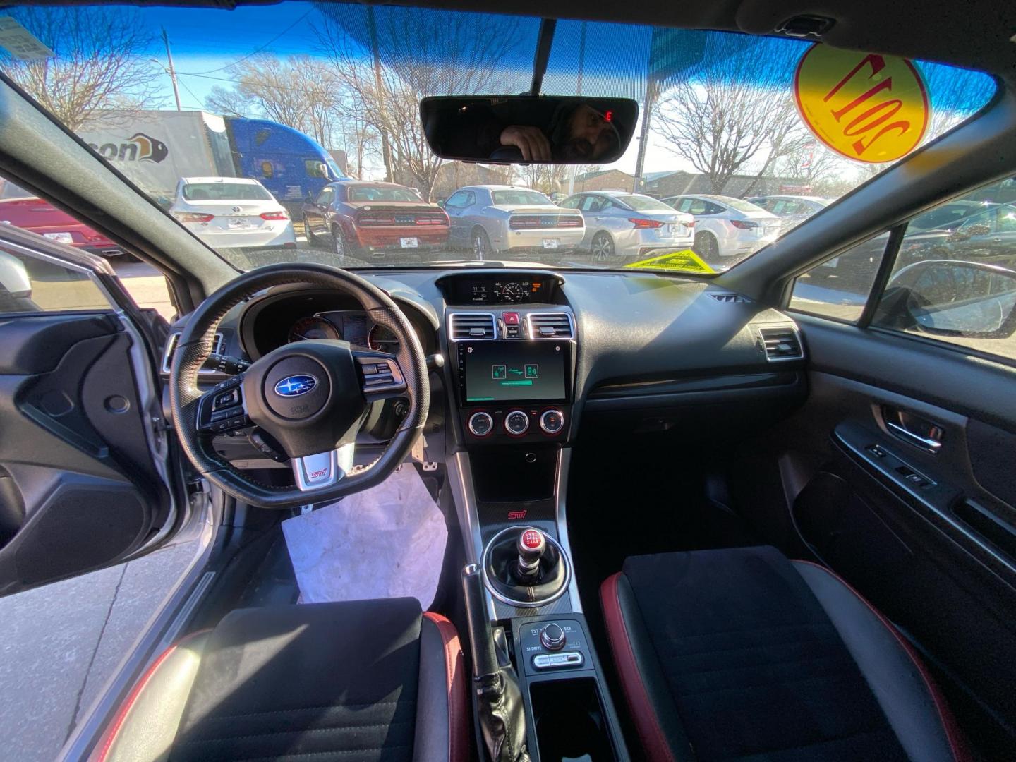 2017 SILVER SUBARU WRX STI (JF1VA2M61H9) with an 2.5L engine, 6-Speed Manual transmission, located at 908 SE 14th Street, Des Moines, IA, 50317, (515) 281-0330, 41.580303, -93.597046 - Photo#20