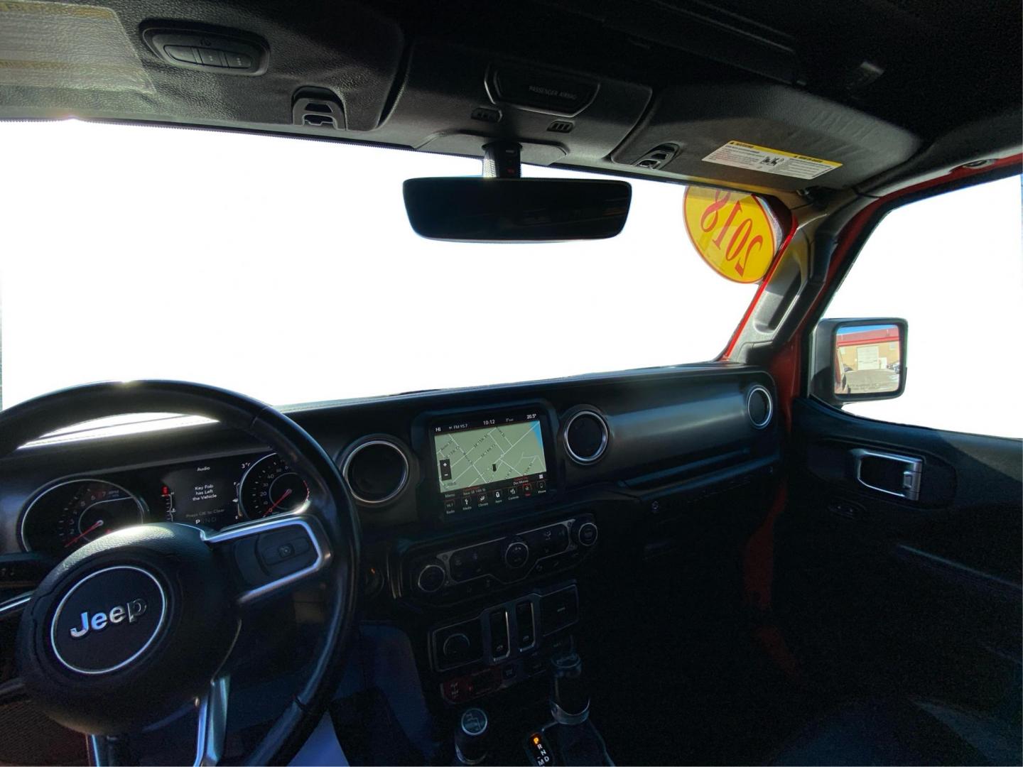 2018 ORANGE JEEP WRANGLER RUBICON (1C4HJXCG6JW) with an 3.6L engine, Automatic transmission, located at 908 SE 14th Street, Des Moines, IA, 50317, (515) 281-0330, 41.580303, -93.597046 - Photo#20