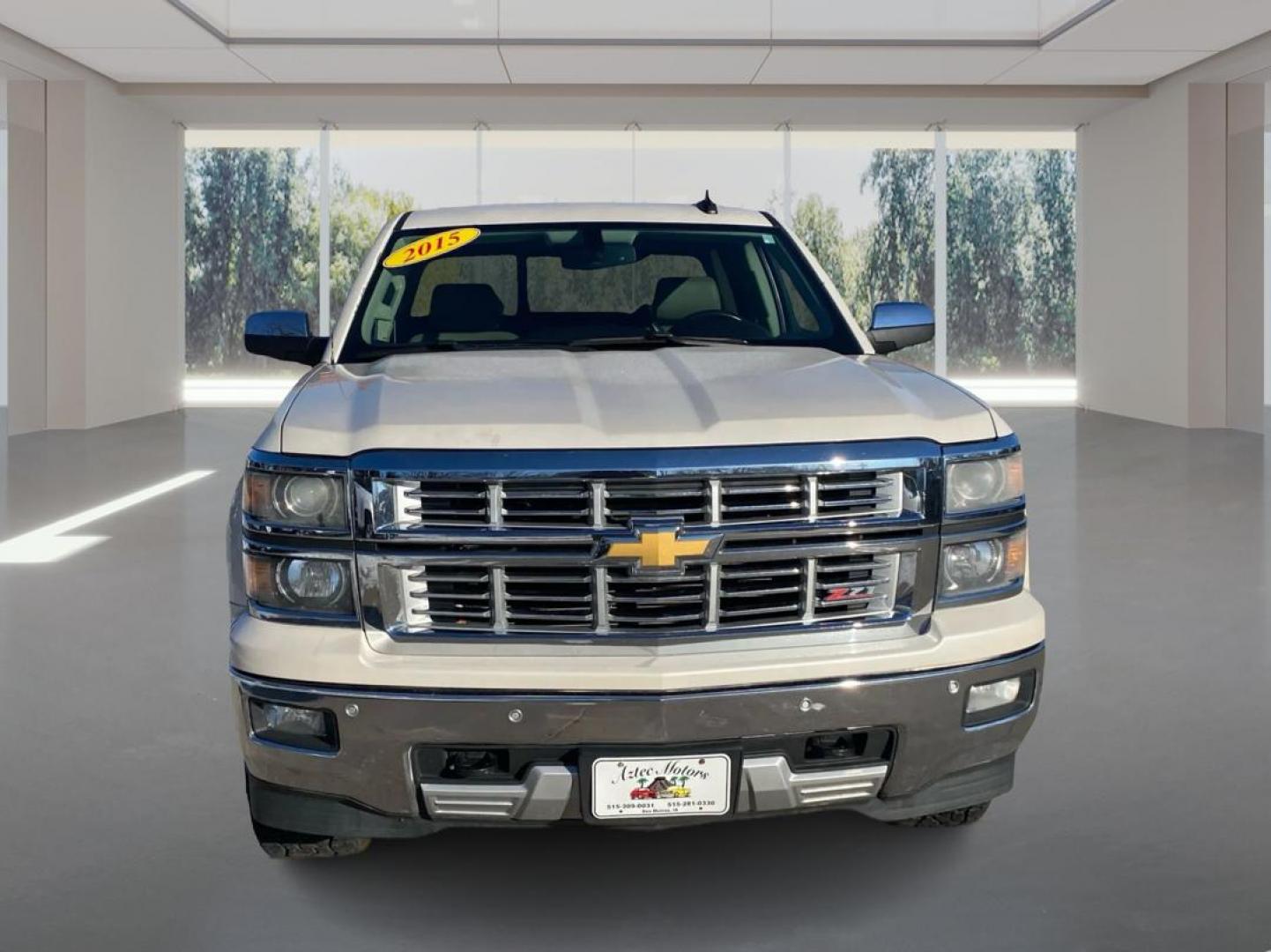 2015 WHITE CHEVROLET SILVERADO 1500 LTZ (3GCUKSEC6FG) with an 5.3L engine, Automatic transmission, located at 908 SE 14th Street, Des Moines, IA, 50317, (515) 281-0330, 41.580303, -93.597046 - Photo#6