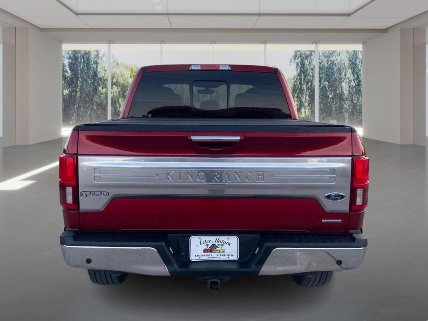 2018 RED FORD F150 SUPERCREW KING RANCH (1FTEW1EG8JF) with an 3.5L engine, Automatic transmission, located at 908 SE 14th Street, Des Moines, IA, 50317, (515) 281-0330, 41.580303, -93.597046 - Photo#3