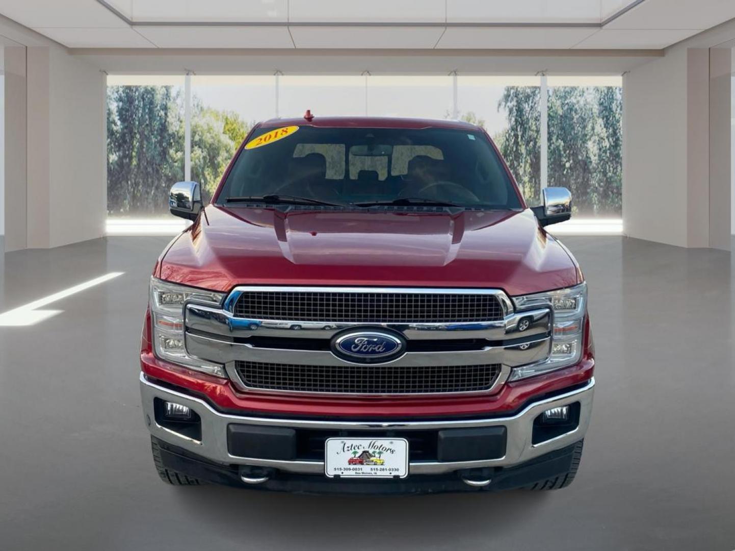 2018 RED FORD F150 SUPERCREW KING RANCH (1FTEW1EG8JF) with an 3.5L engine, Automatic transmission, located at 908 SE 14th Street, Des Moines, IA, 50317, (515) 281-0330, 41.580303, -93.597046 - Photo#6
