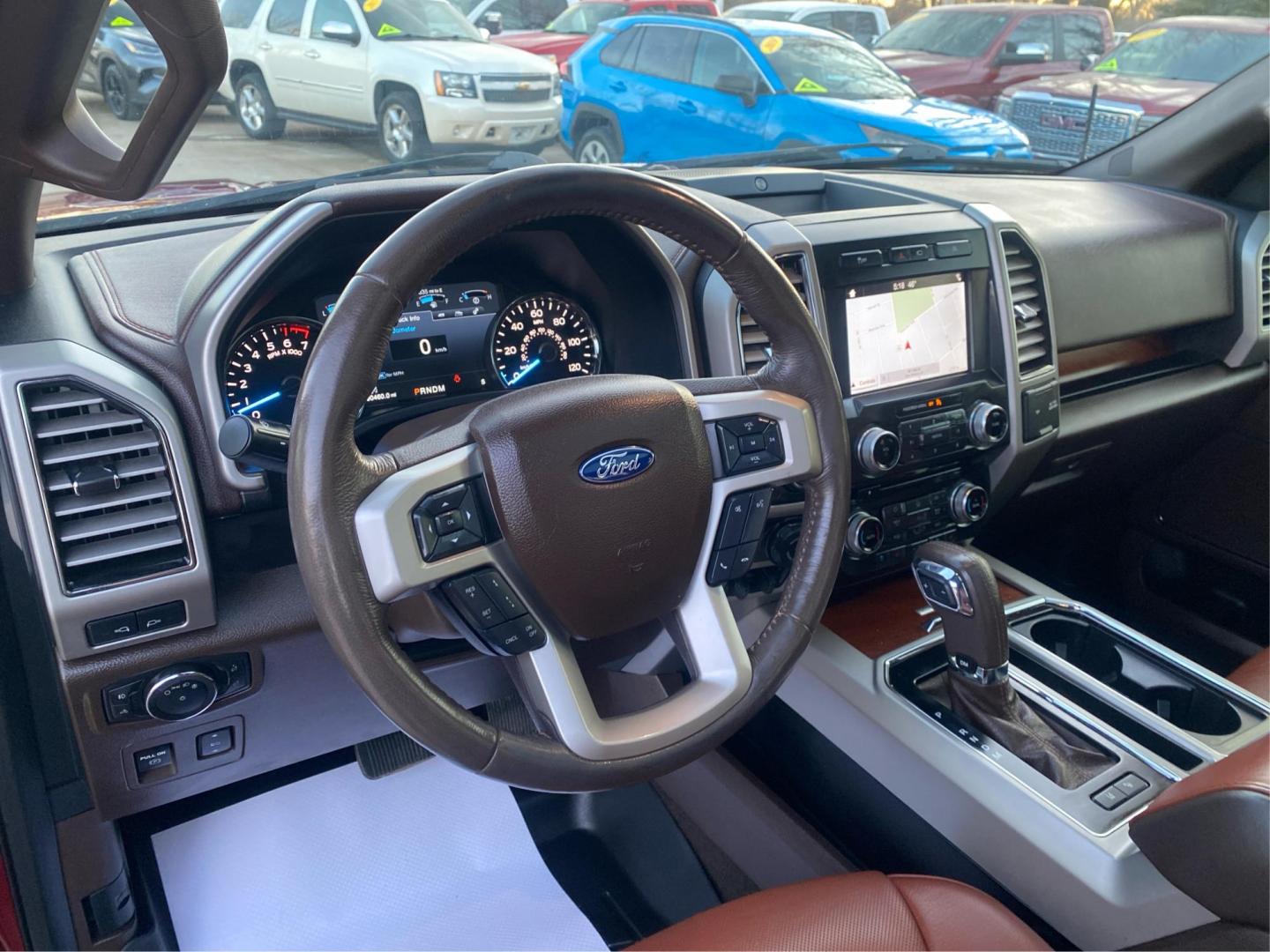 2018 RED FORD F150 SUPERCREW KING RANCH (1FTEW1EG8JF) with an 3.5L engine, Automatic transmission, located at 908 SE 14th Street, Des Moines, IA, 50317, (515) 281-0330, 41.580303, -93.597046 - Photo#15