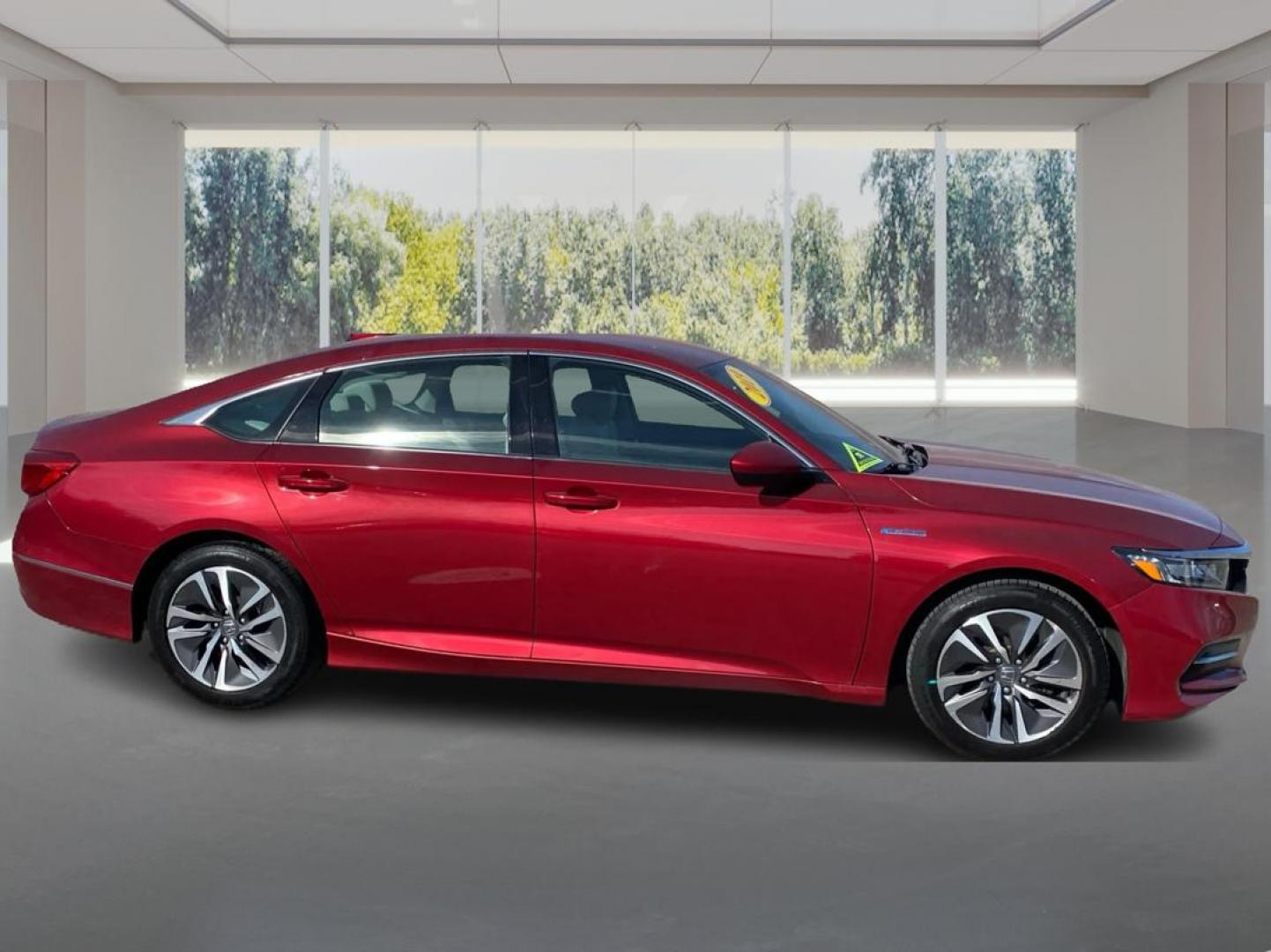 2019 RED HONDA ACCORD HYBRID (1HGCV3F1XKA) with an 2.0L engine, Continuously Variable transmission, located at 908 SE 14th Street, Des Moines, IA, 50317, (515) 281-0330, 41.580303, -93.597046 - Photo#1