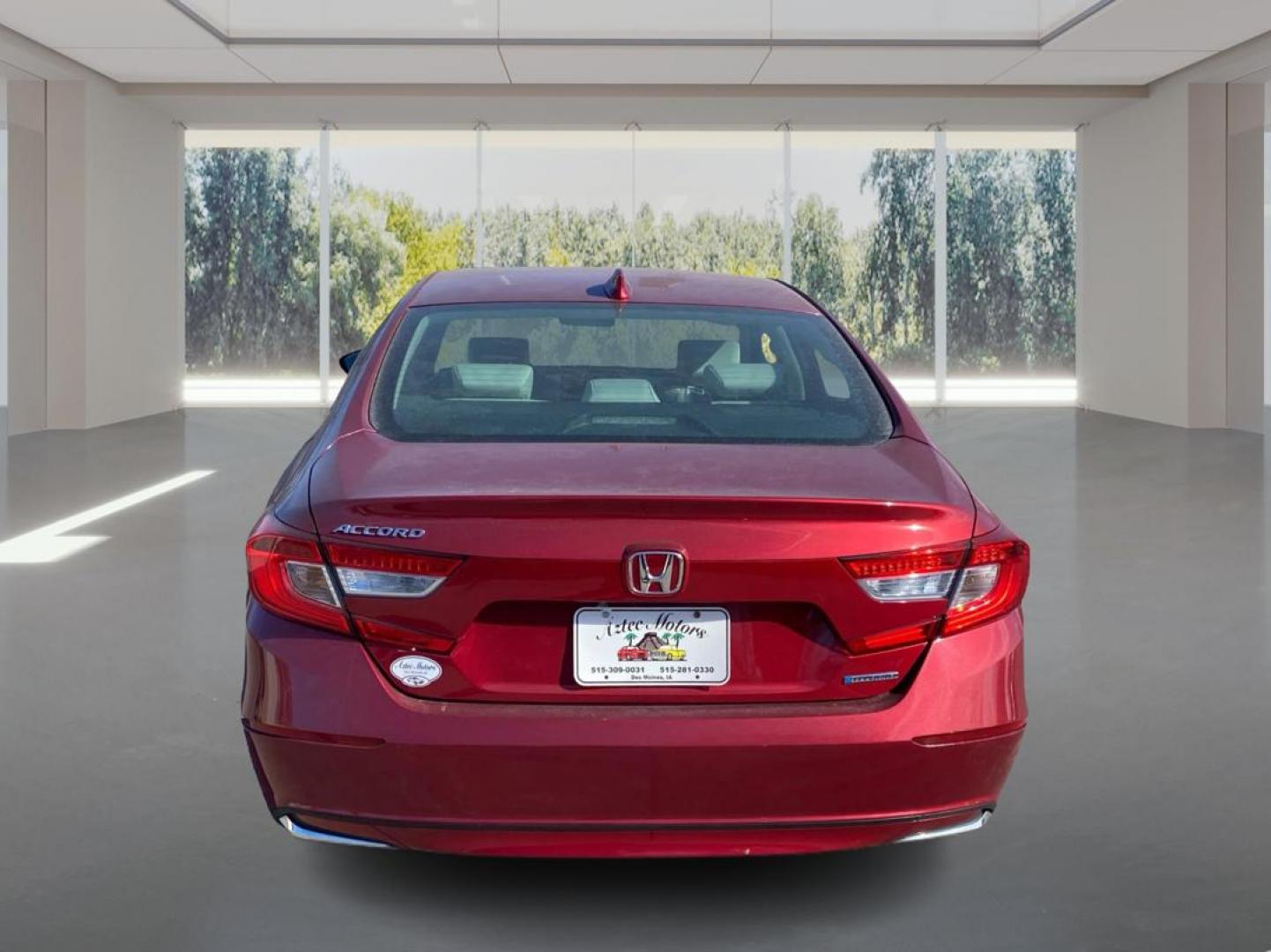 2019 RED HONDA ACCORD HYBRID (1HGCV3F1XKA) with an 2.0L engine, Continuously Variable transmission, located at 908 SE 14th Street, Des Moines, IA, 50317, (515) 281-0330, 41.580303, -93.597046 - Photo#3