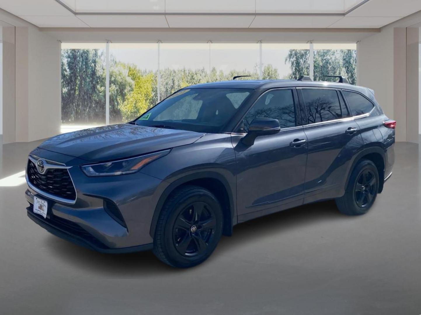 2021 GRAY TOYOTA HIGHLANDER L (5TDCZRAH7MS) with an 3.5L engine, Automatic transmission, located at 908 SE 14th Street, Des Moines, IA, 50317, (515) 281-0330, 41.580303, -93.597046 - Photo#7