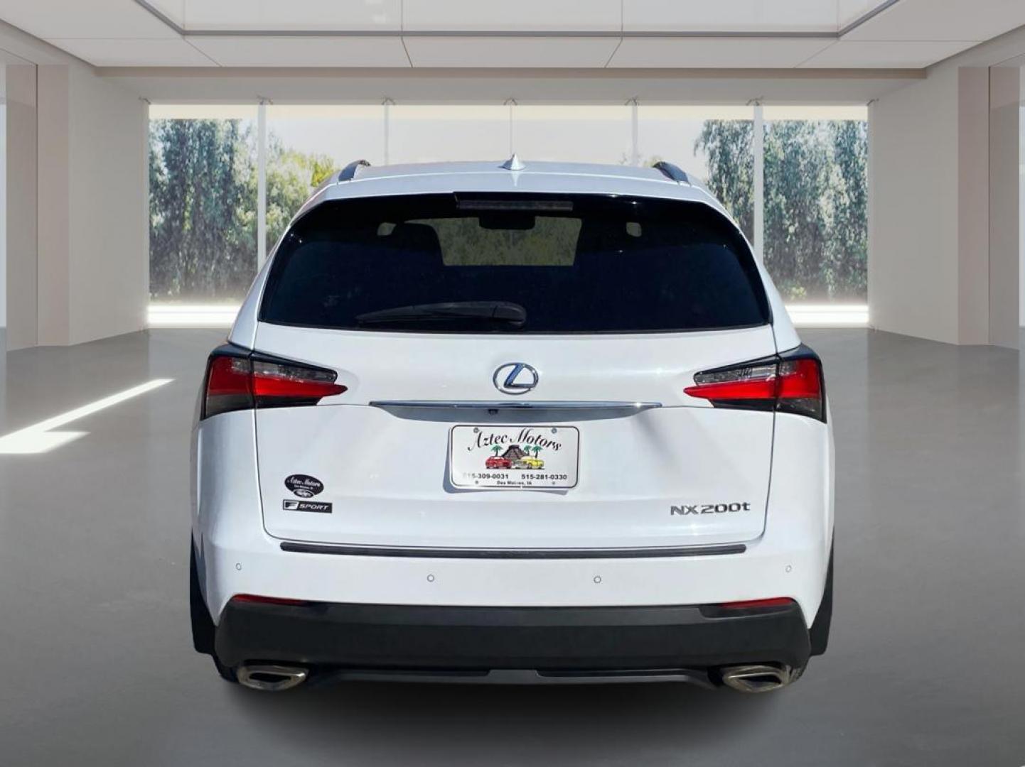 2017 WHITE LEXUS NX 200T BASE (JTJBARBZ7H2) with an 2.0L engine, Automatic transmission, located at 908 SE 14th Street, Des Moines, IA, 50317, (515) 281-0330, 41.580303, -93.597046 - Photo#3