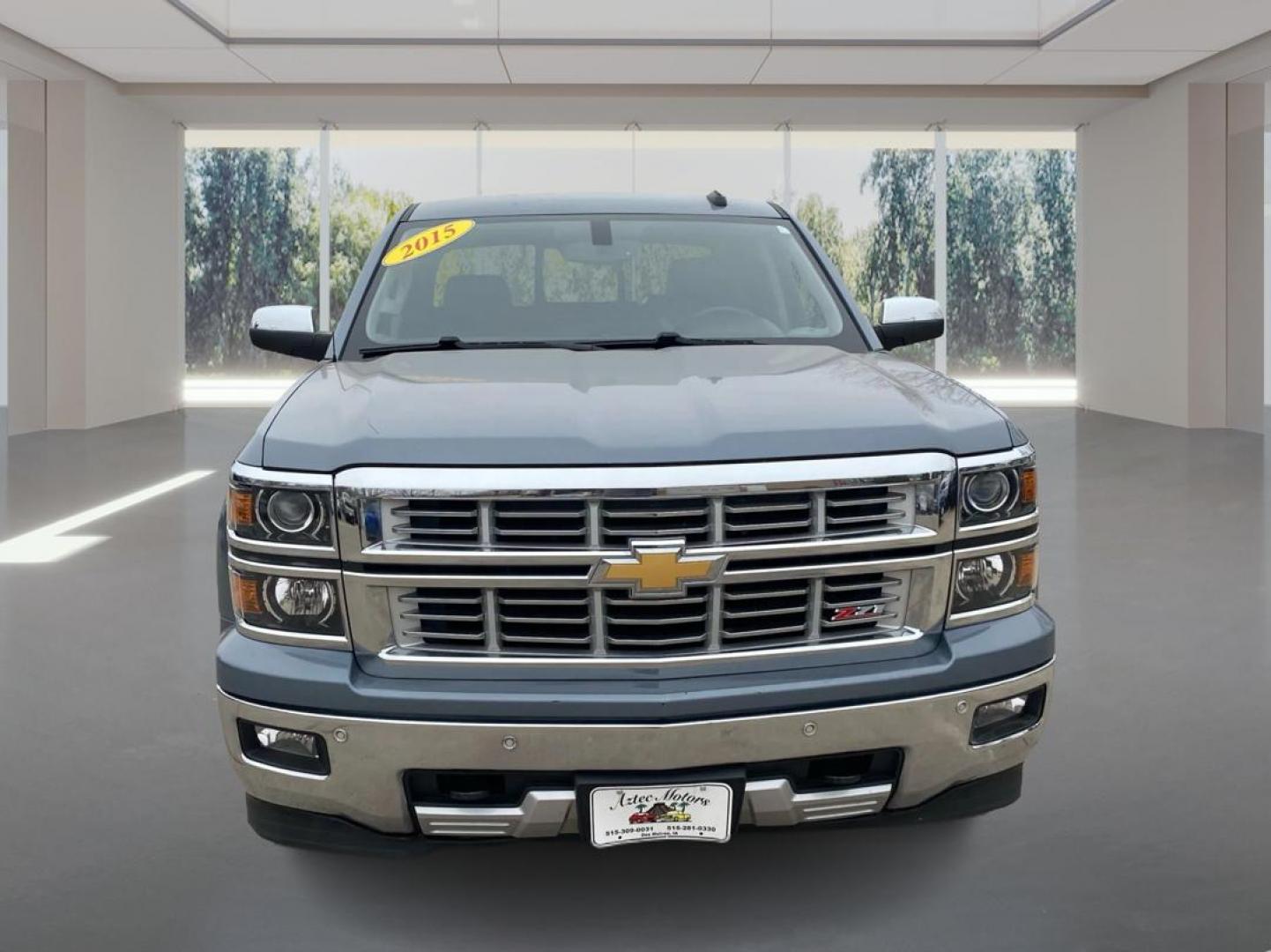 2015 BLUE CHEVROLET SILVERADO 1500 LTZ (3GCUKSEC2FG) with an 5.3L engine, Automatic transmission, located at 908 SE 14th Street, Des Moines, IA, 50317, (515) 281-0330, 41.580303, -93.597046 - Photo#6