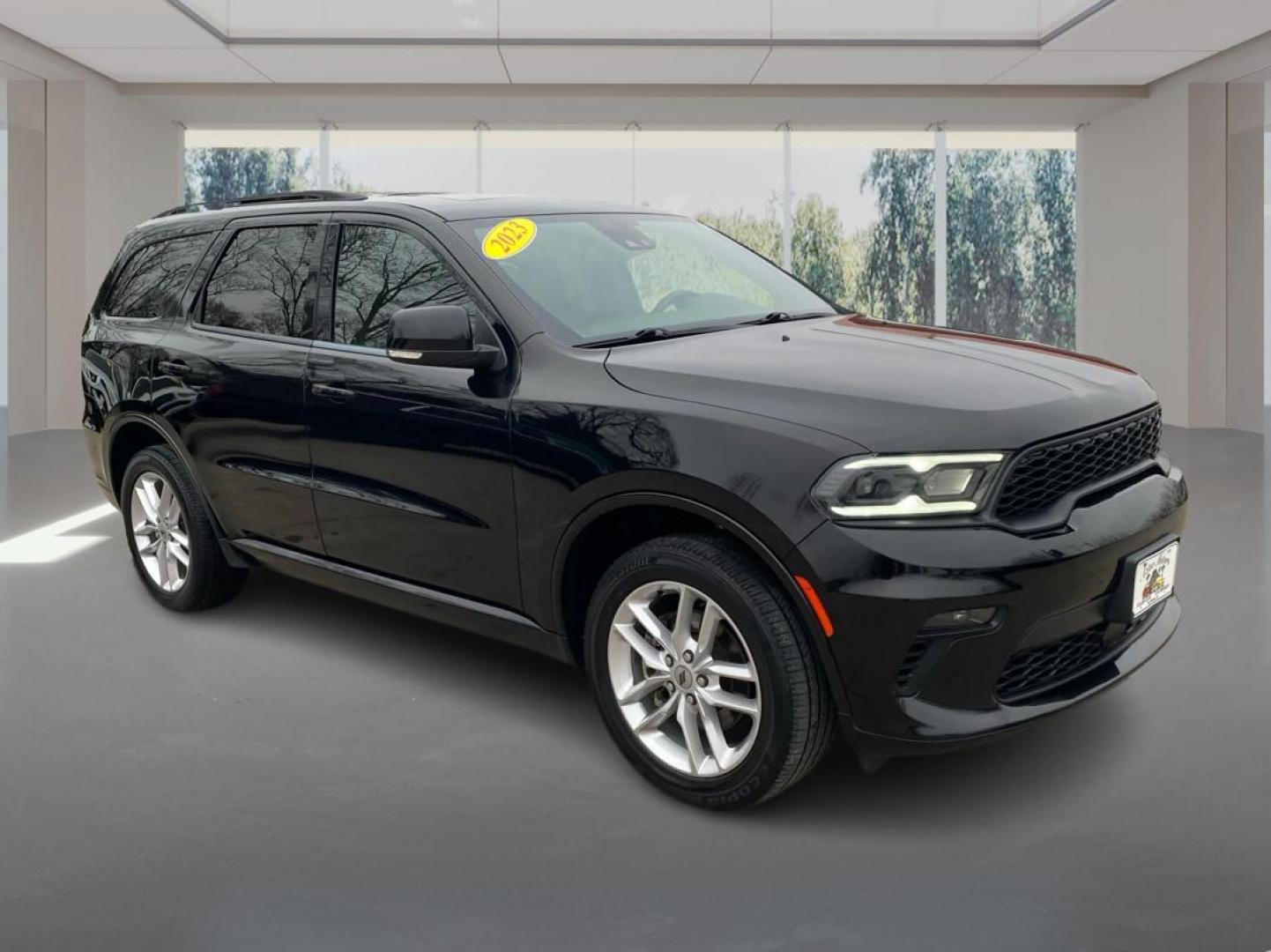 2023 BLACK DODGE DURANGO GT (1C4RDJDG6PC) with an 3.6L engine, Automatic transmission, located at 908 SE 14th Street, Des Moines, IA, 50317, (515) 281-0330, 41.580303, -93.597046 - Photo#0