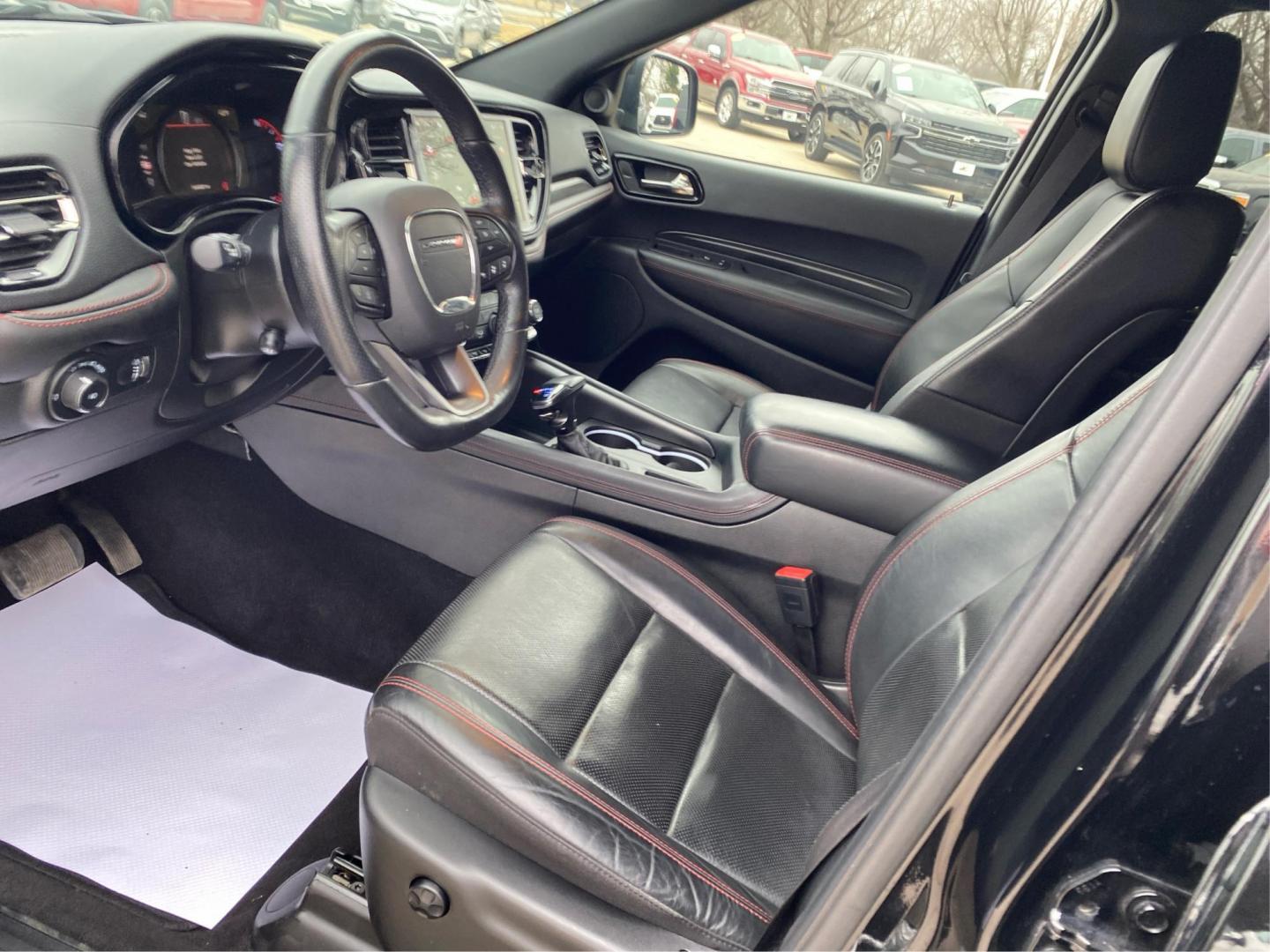 2023 BLACK DODGE DURANGO GT (1C4RDJDG6PC) with an 3.6L engine, Automatic transmission, located at 908 SE 14th Street, Des Moines, IA, 50317, (515) 281-0330, 41.580303, -93.597046 - Photo#8