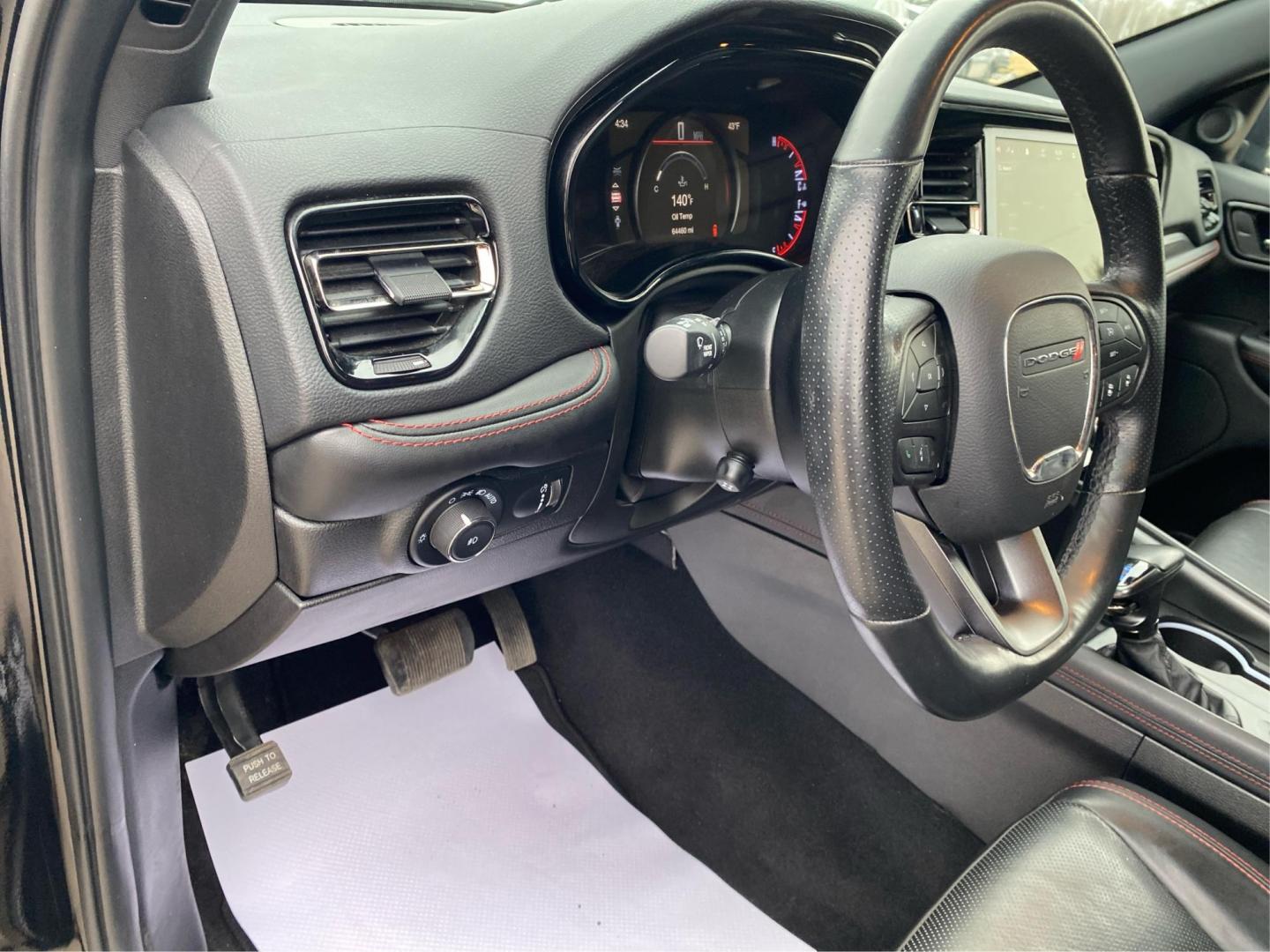 2023 BLACK DODGE DURANGO GT (1C4RDJDG6PC) with an 3.6L engine, Automatic transmission, located at 908 SE 14th Street, Des Moines, IA, 50317, (515) 281-0330, 41.580303, -93.597046 - Photo#17