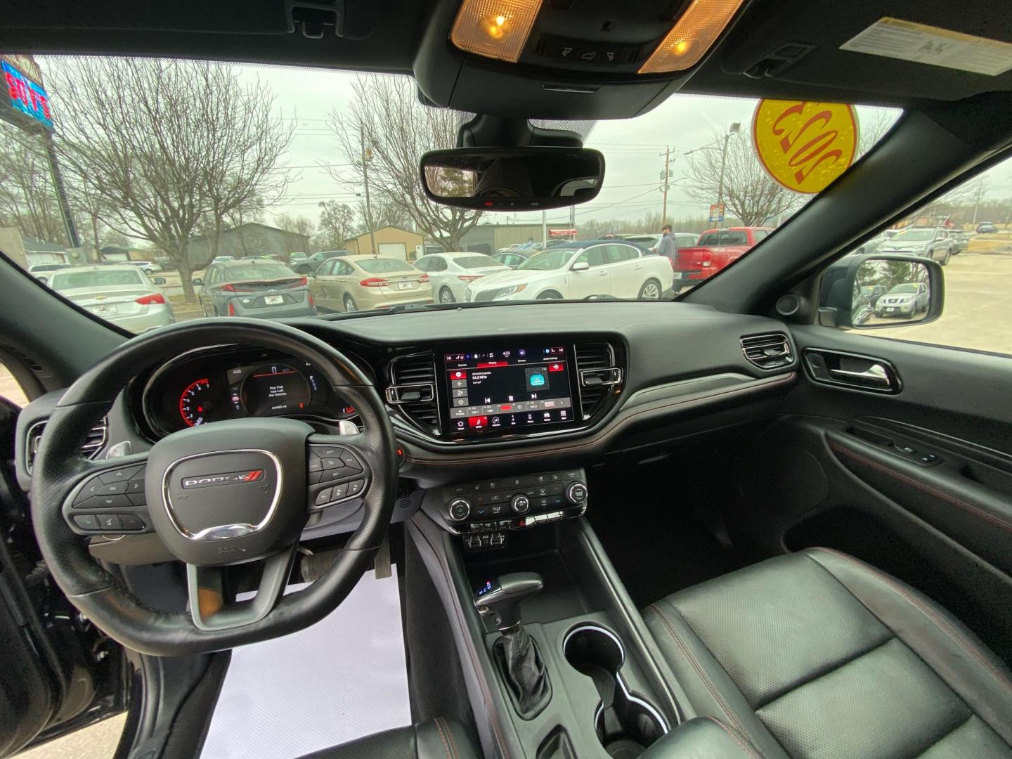 2023 BLACK DODGE DURANGO GT (1C4RDJDG6PC) with an 3.6L engine, Automatic transmission, located at 908 SE 14th Street, Des Moines, IA, 50317, (515) 281-0330, 41.580303, -93.597046 - Photo#21