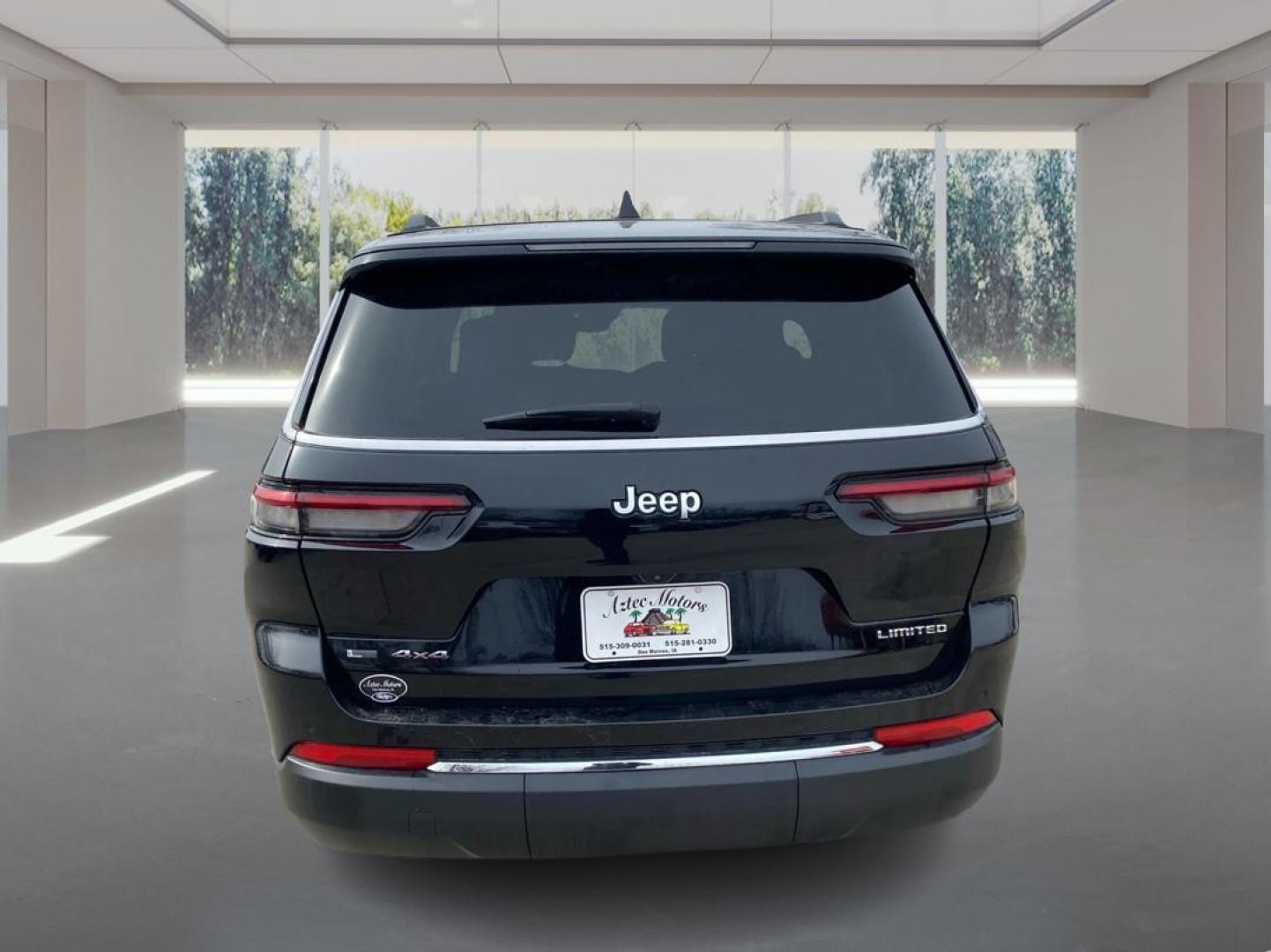 2023 BLACK JEEP GRAND CHEROKEE L LIMITED (1C4RJKBG3P8) with an 3.6L engine, Automatic transmission, located at 908 SE 14th Street, Des Moines, IA, 50317, (515) 281-0330, 41.580303, -93.597046 - Photo#3