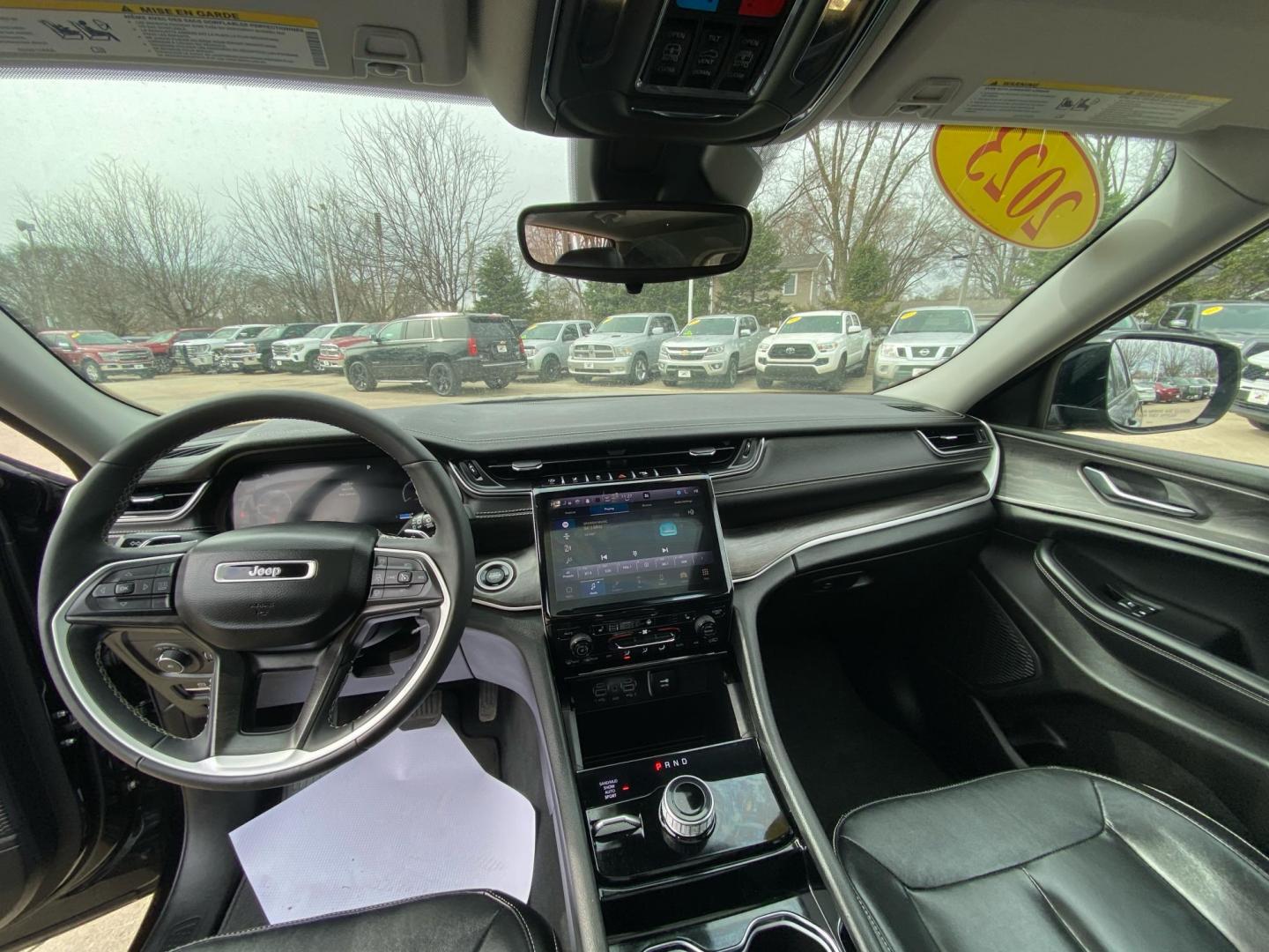 2023 BLACK JEEP GRAND CHEROKEE L LIMITED (1C4RJKBG3P8) with an 3.6L engine, Automatic transmission, located at 908 SE 14th Street, Des Moines, IA, 50317, (515) 281-0330, 41.580303, -93.597046 - Photo#21