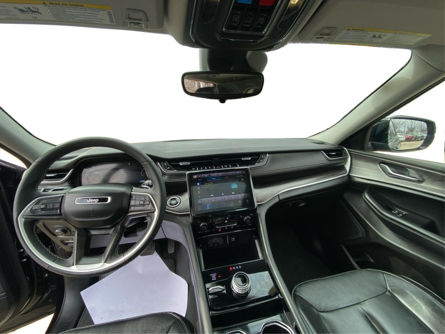 2023 BLACK JEEP GRAND CHEROKEE L LIMITED (1C4RJKBG3P8) with an 3.6L engine, Automatic transmission, located at 908 SE 14th Street, Des Moines, IA, 50317, (515) 281-0330, 41.580303, -93.597046 - Photo#22