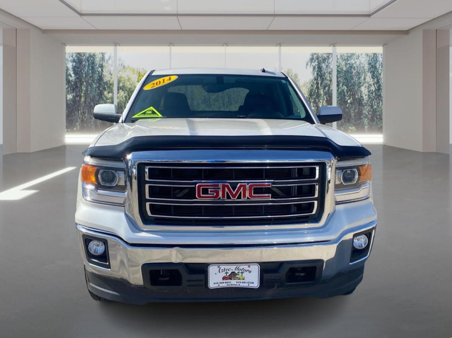2014 WHITE GMC SIERRA CREW CAB SLE (3GTU2UEC4EG) with an 5.3L engine, Automatic transmission, located at 908 SE 14th Street, Des Moines, IA, 50317, (515) 281-0330, 41.580303, -93.597046 - Photo#6