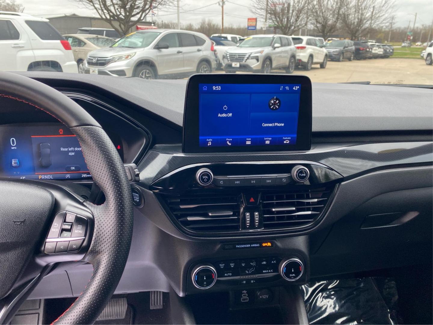 2025 BLACK FORD ESCAPE ST LINE (1FMCU0MNXSU) with an 1.5L engine, Automatic transmission, located at 908 SE 14th Street, Des Moines, IA, 50317, (515) 281-0330, 41.580303, -93.597046 - Photo#13