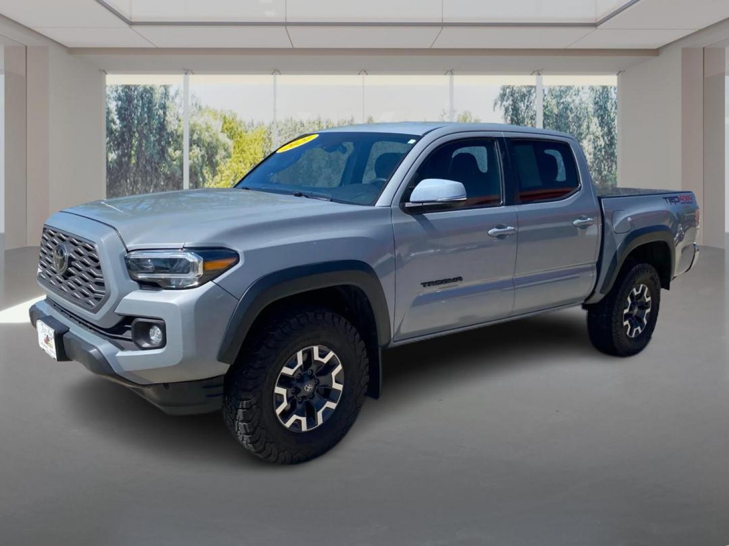 2021 GRAY TOYOTA TACOMA DOUBLE CAB (3TMCZ5AN3MM) with an 3.5L engine, Automatic transmission, located at 908 SE 14th Street, Des Moines, IA, 50317, (515) 281-0330, 41.580303, -93.597046 - Photo#7