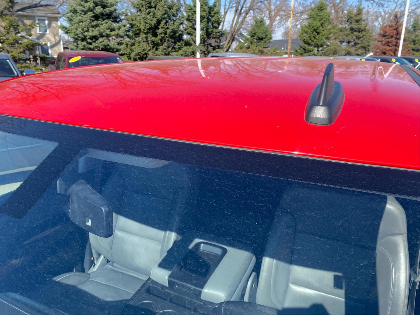 2015 RED CHEVROLET SILVERADO LTZ CREW CAB 1500 (3GCUKSECXFG) with an 5.3L engine, Automatic transmission, located at 908 SE 14th Street, Des Moines, IA, 50317, (515) 281-0330, 41.580303, -93.597046- Photo#11