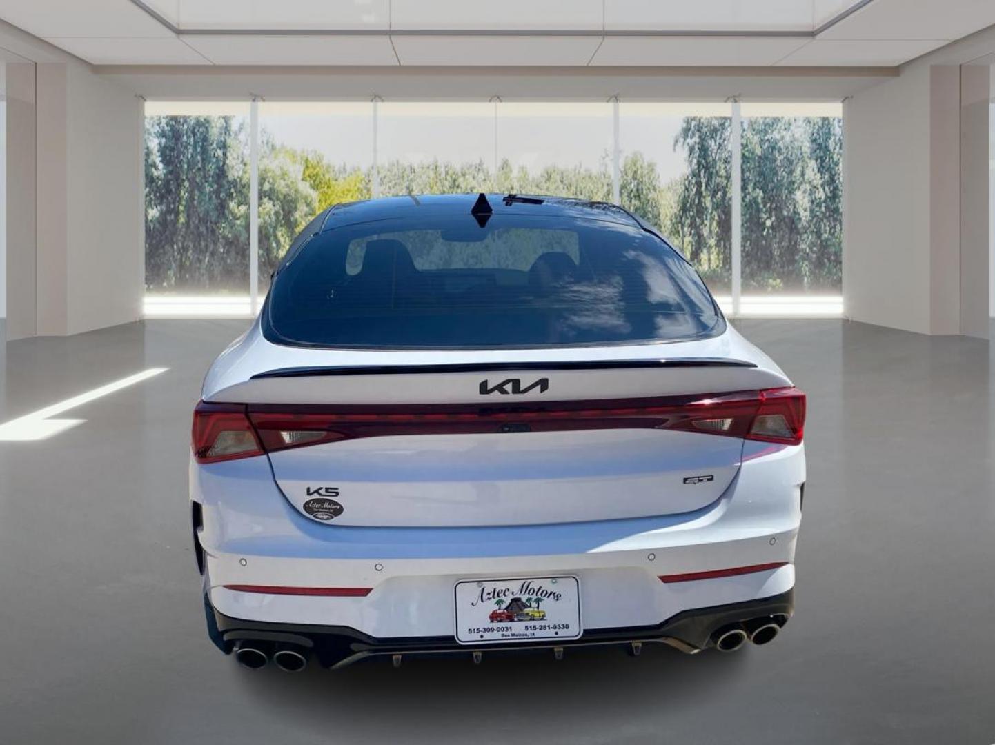 2023 WHITE KIA K5 GT (5XXG44J89PG) with an 2.5L engine, Automatic transmission, located at 908 SE 14th Street, Des Moines, IA, 50317, (515) 281-0330, 41.580303, -93.597046 - Photo#3