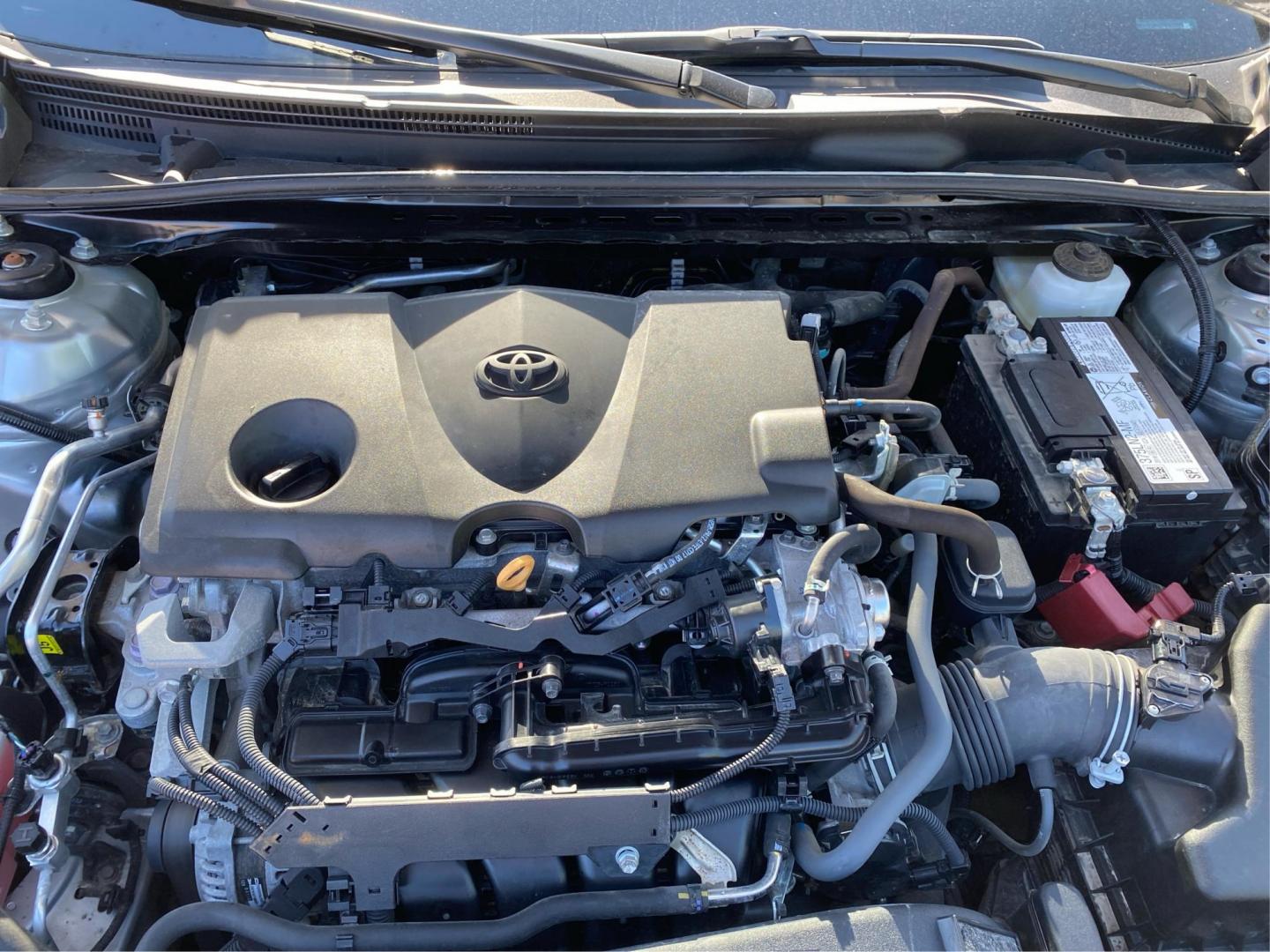 2024 SILVER TOYOTA CAMRY SE NIGHT SHADE (4T1G11AK7RU) with an 2.5L engine, Automatic transmission, located at 908 SE 14th Street, Des Moines, IA, 50317, (515) 281-0330, 41.580303, -93.597046 - Photo#10