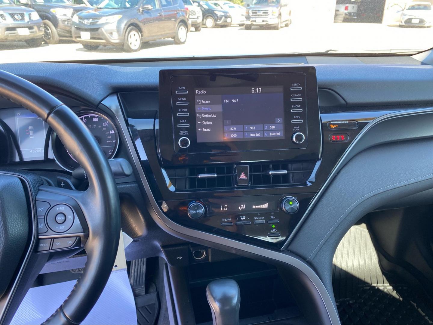 2024 SILVER TOYOTA CAMRY SE NIGHT SHADE (4T1G11AK7RU) with an 2.5L engine, Automatic transmission, located at 908 SE 14th Street, Des Moines, IA, 50317, (515) 281-0330, 41.580303, -93.597046 - Photo#13