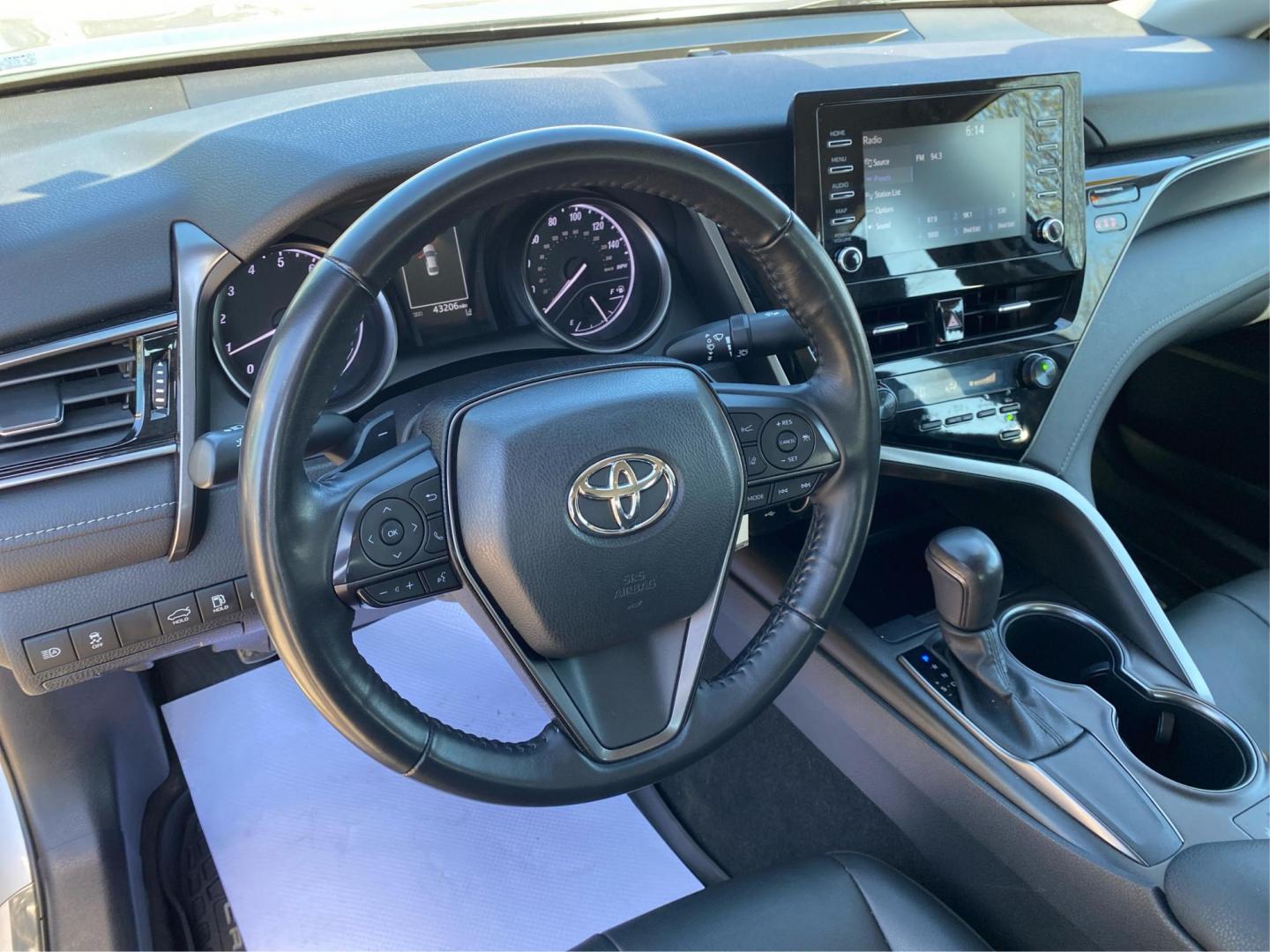 2024 SILVER TOYOTA CAMRY SE NIGHT SHADE (4T1G11AK7RU) with an 2.5L engine, Automatic transmission, located at 908 SE 14th Street, Des Moines, IA, 50317, (515) 281-0330, 41.580303, -93.597046 - Photo#16
