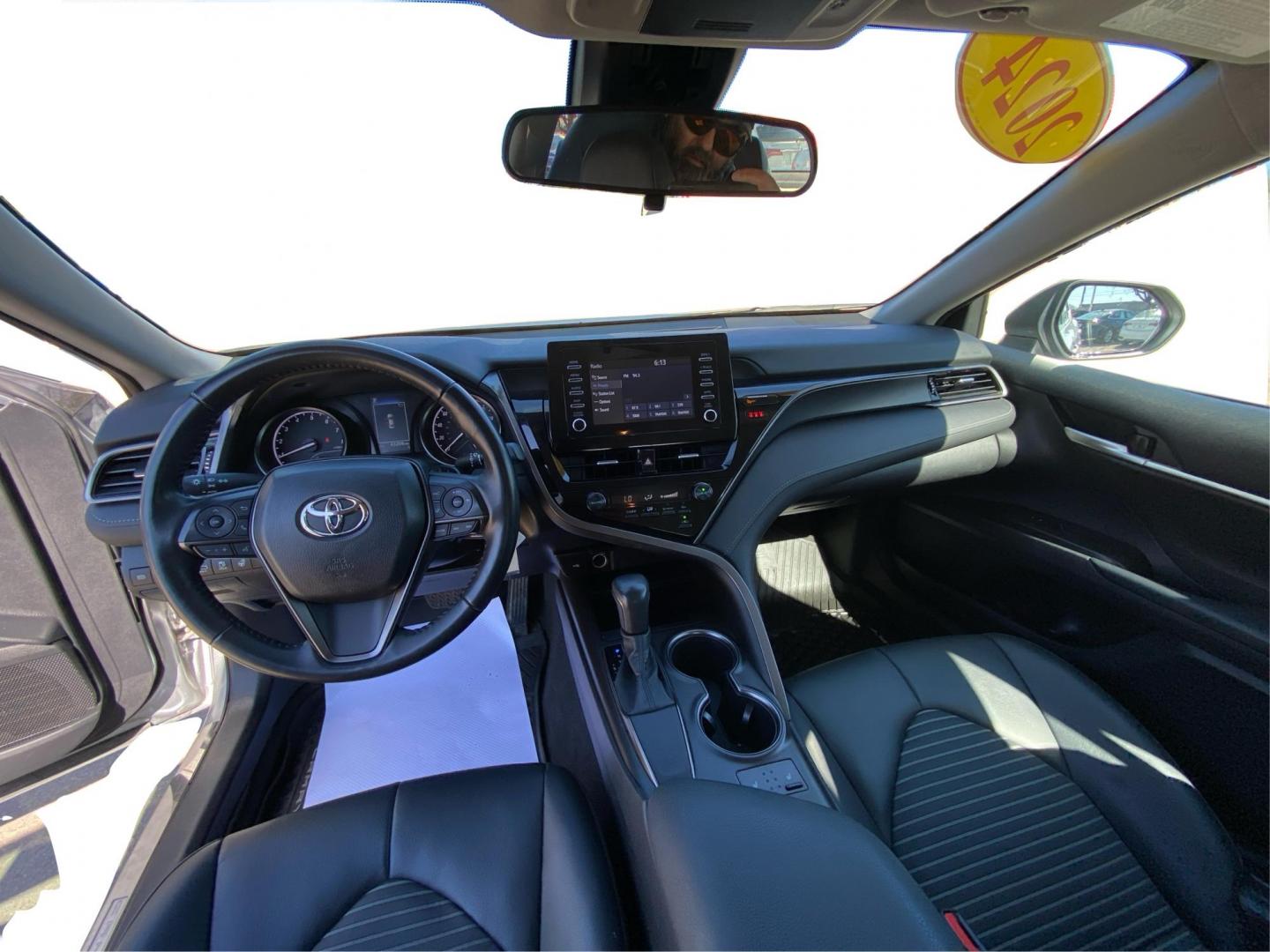 2024 SILVER TOYOTA CAMRY SE NIGHT SHADE (4T1G11AK7RU) with an 2.5L engine, Automatic transmission, located at 908 SE 14th Street, Des Moines, IA, 50317, (515) 281-0330, 41.580303, -93.597046 - Photo#22