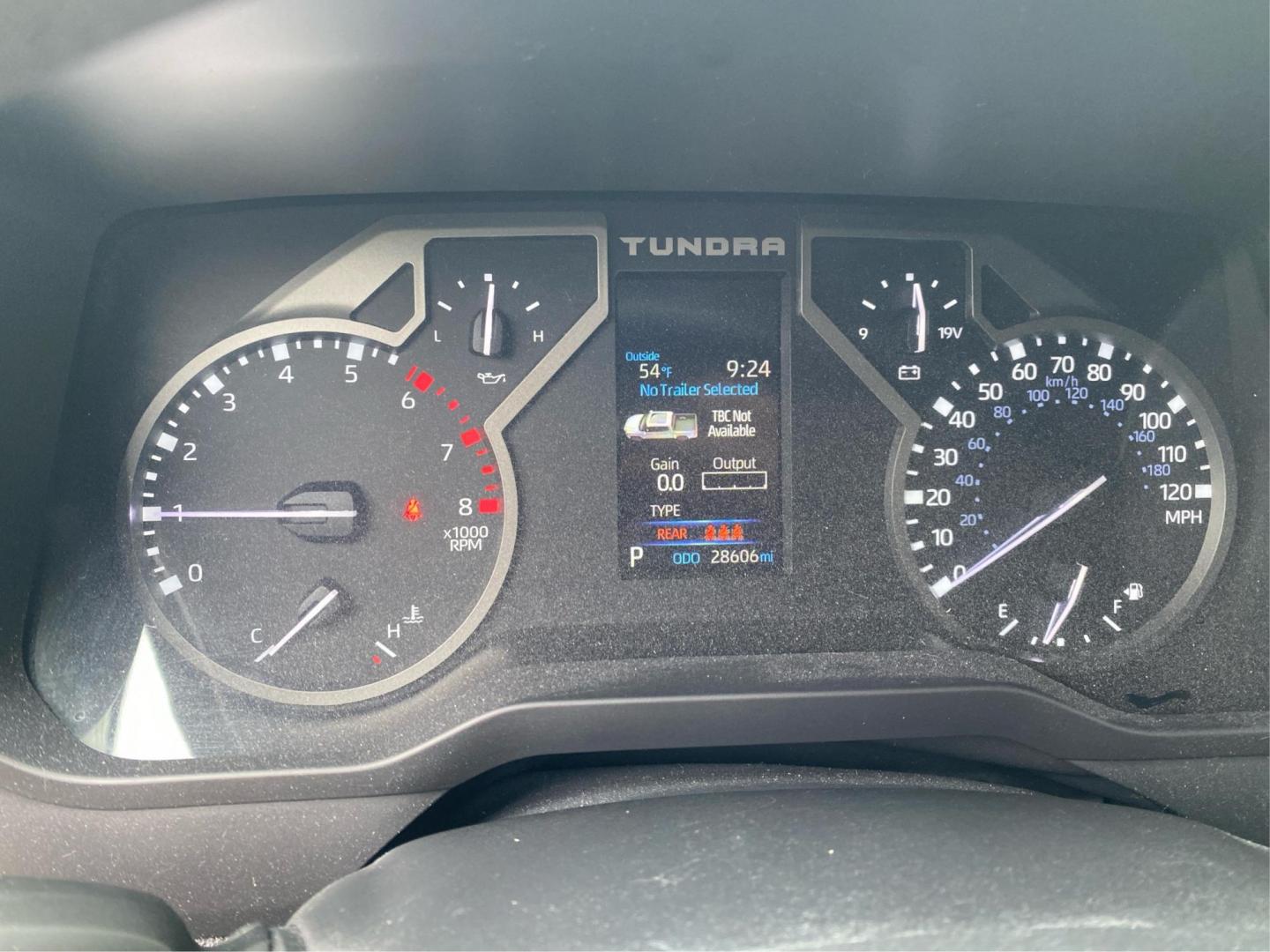 2023 GRAY TOYOTA TUNDRA CREWMAX SR (5TFLA5DB3PX) with an 3.4L engine, Automatic transmission, located at 908 SE 14th Street, Des Moines, IA, 50317, (515) 281-0330, 41.580303, -93.597046 - Photo#14