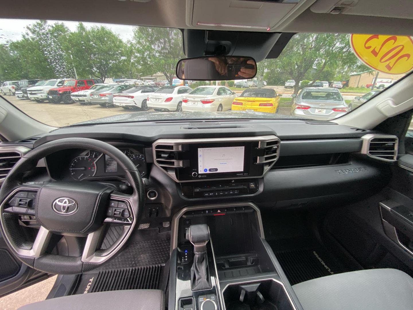 2023 GRAY TOYOTA TUNDRA CREWMAX SR (5TFLA5DB3PX) with an 3.4L engine, Automatic transmission, located at 908 SE 14th Street, Des Moines, IA, 50317, (515) 281-0330, 41.580303, -93.597046 - Photo#20