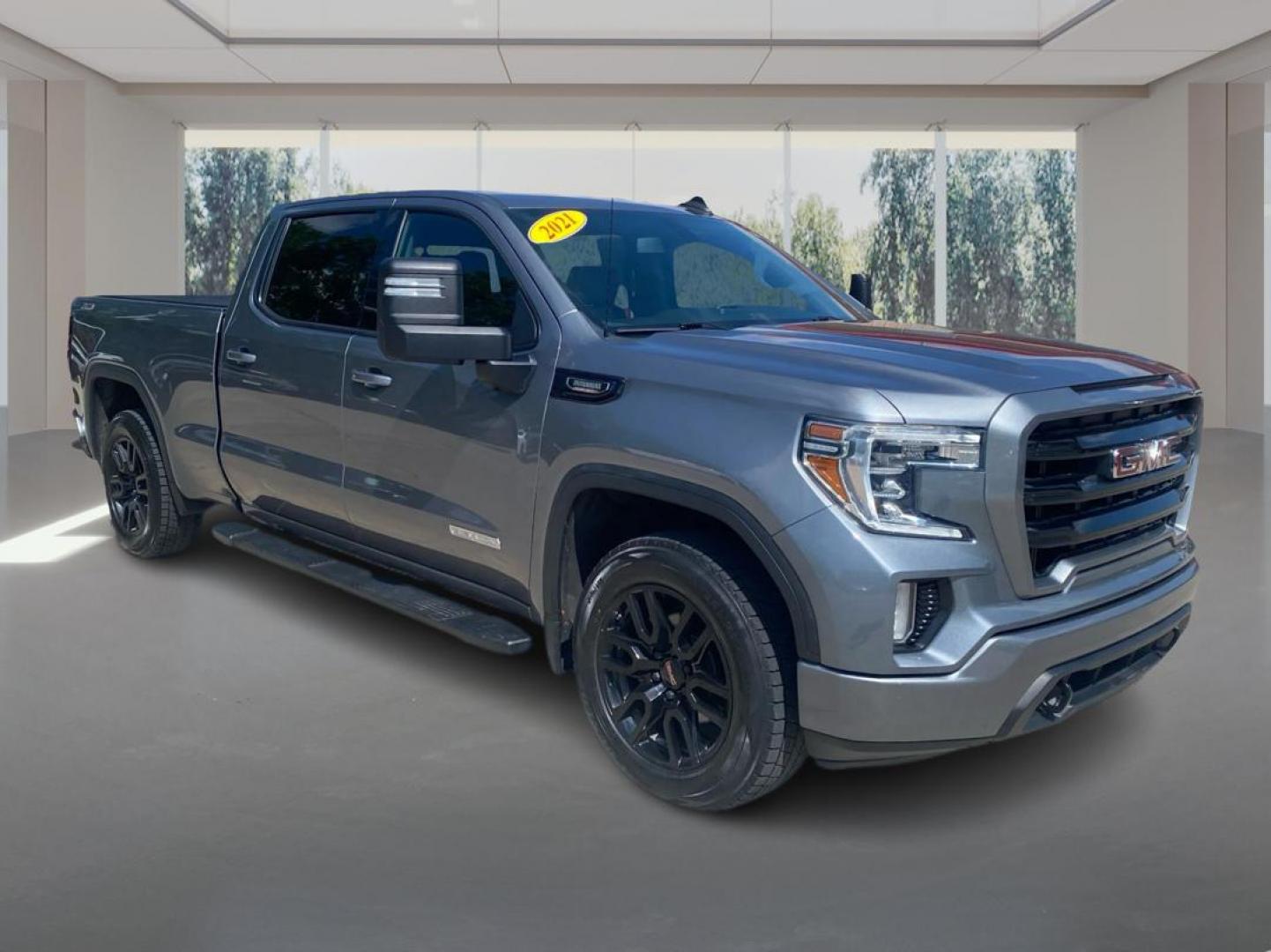 2021 GRAY GMC SIERRA 1500 ELEVATION (1GTU9CET2MZ) with an 3.0L engine, Automatic transmission, located at 908 SE 14th Street, Des Moines, IA, 50317, (515) 281-0330, 41.580303, -93.597046 - Photo#0