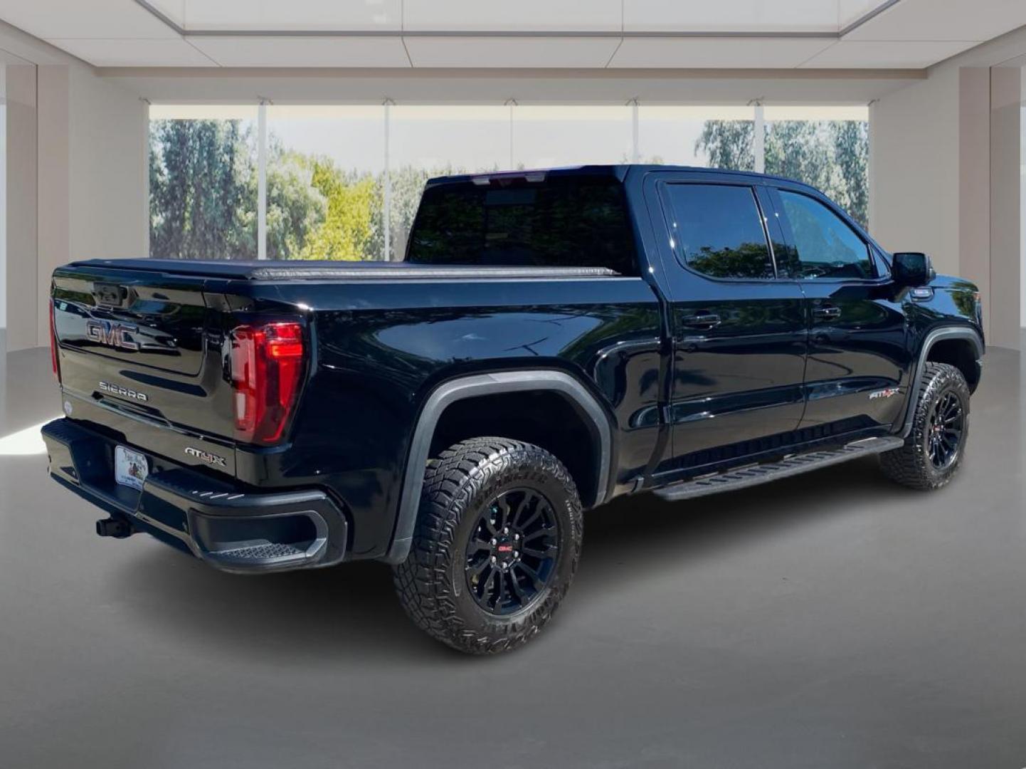 2023 BLACK GMC SIERRA 1500 AT4X (3GTUUFEL0PG) with an 6.2L engine, Automatic transmission, located at 908 SE 14th Street, Des Moines, IA, 50317, (515) 281-0330, 41.580303, -93.597046 - Photo#2